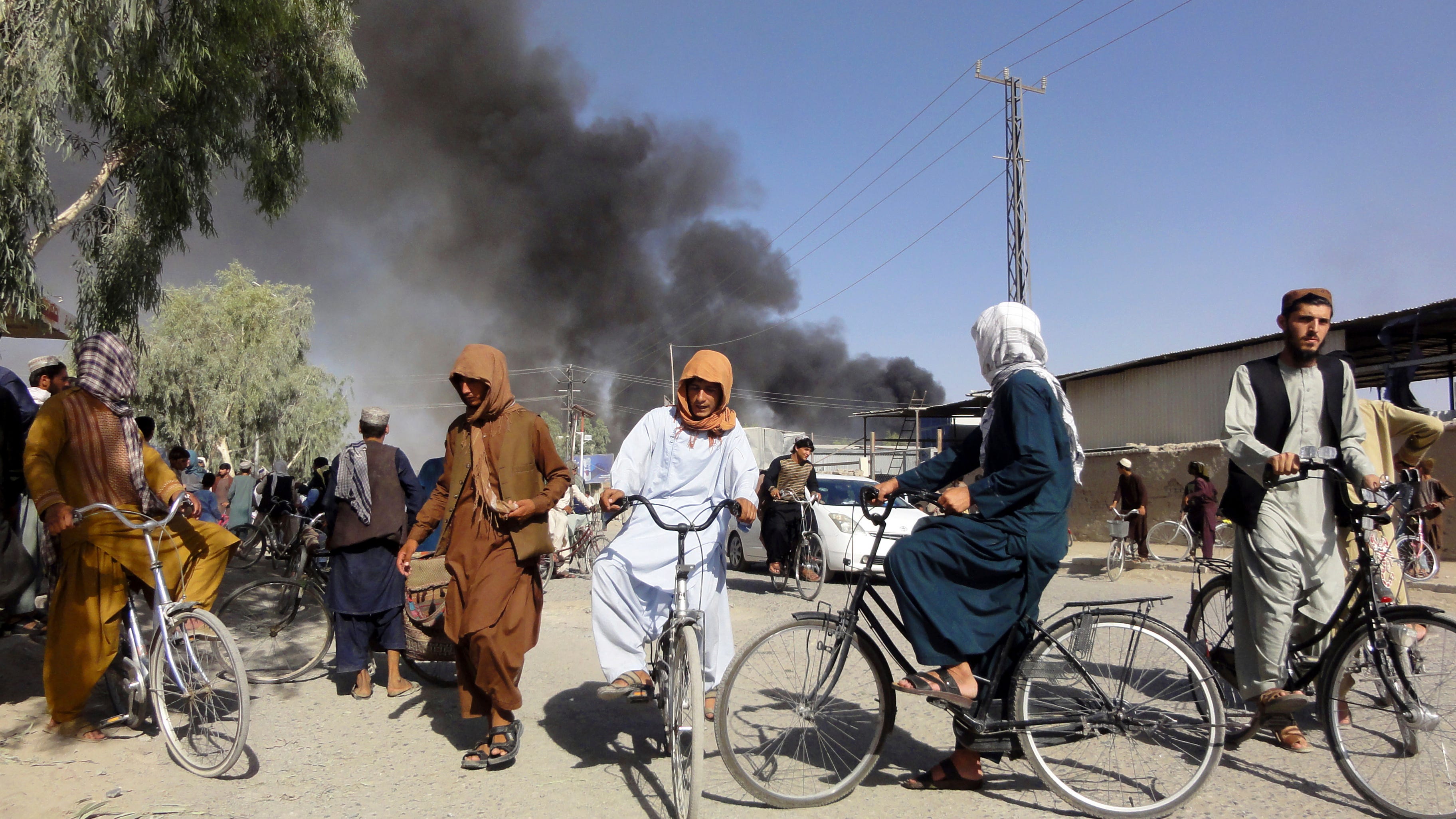 Taliban sweep across Afghanistan's south, take 4 more cities