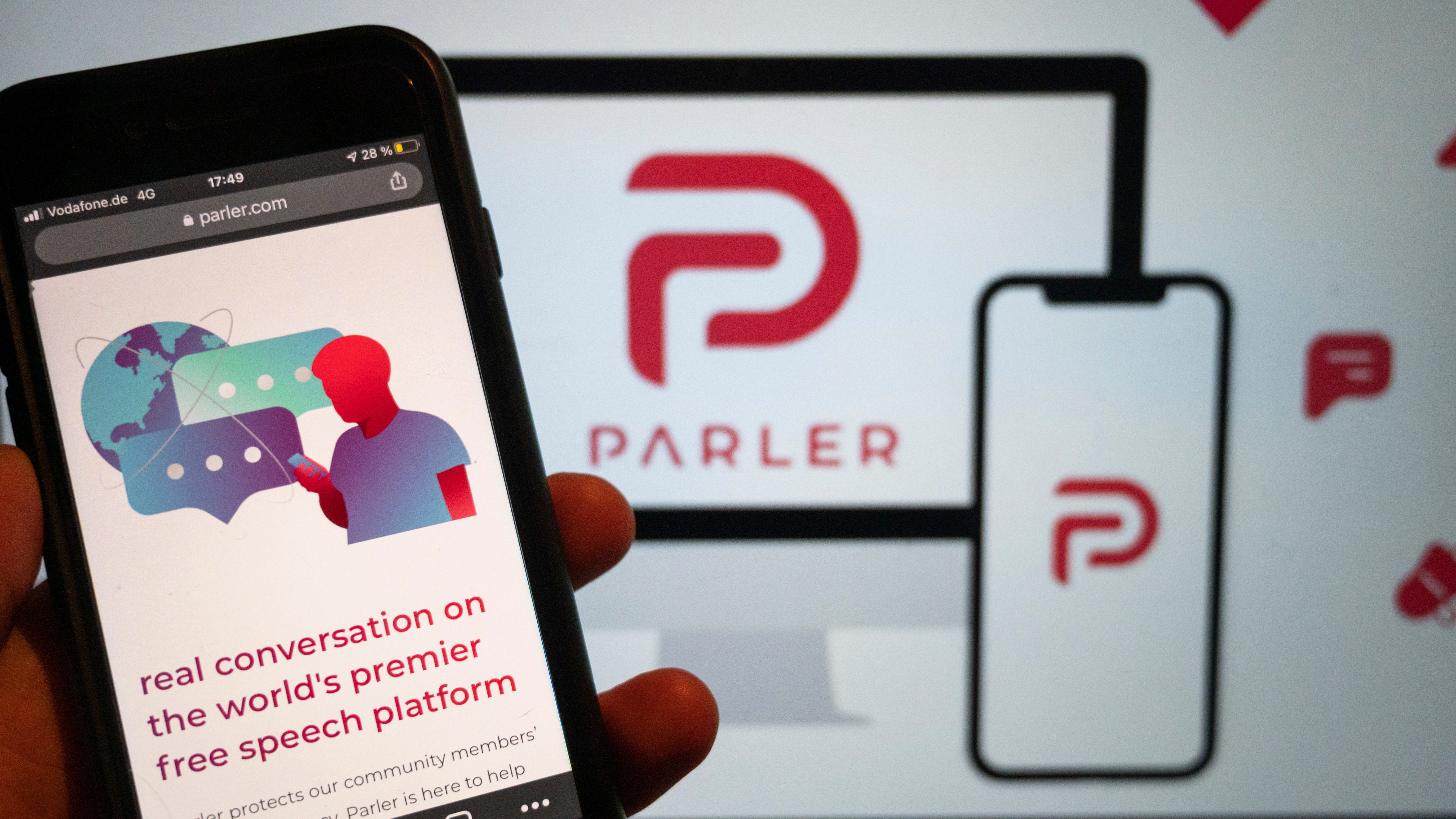Amazon seeks to keep right-wing app Parler offline