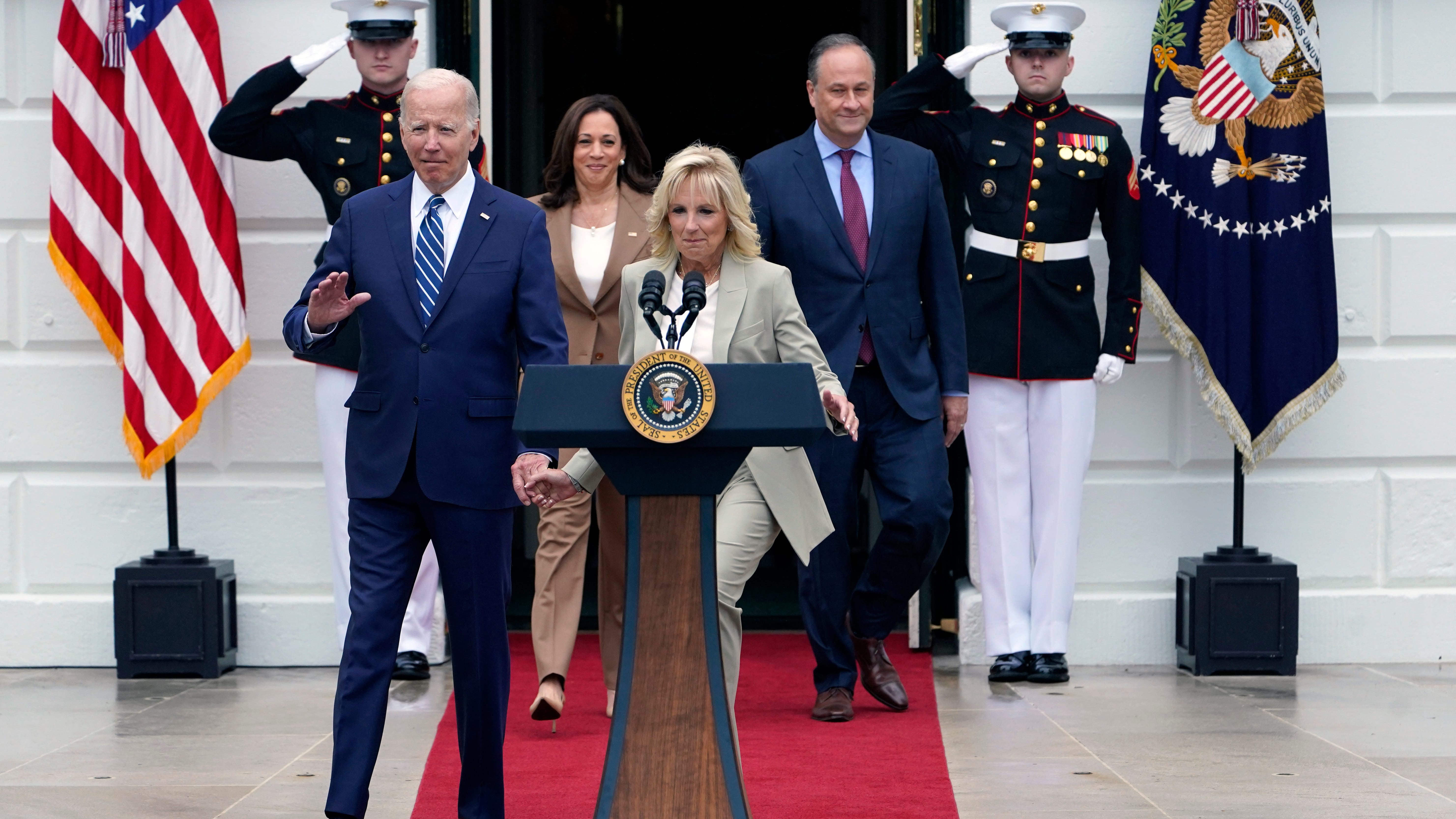 Biden praises Wounded Warriors as the 'spine of America'