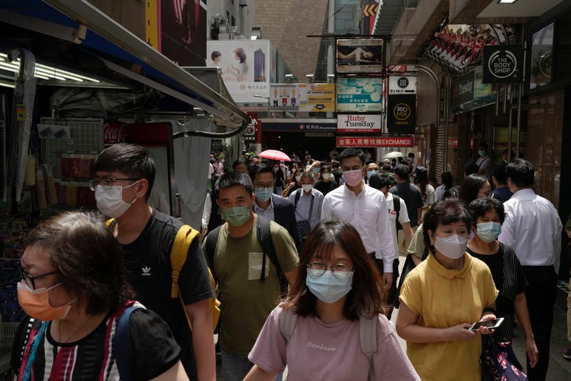 Virus Outbreak Hong Kong