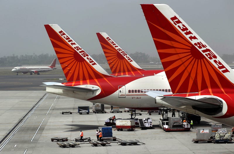 India Flight Diverted