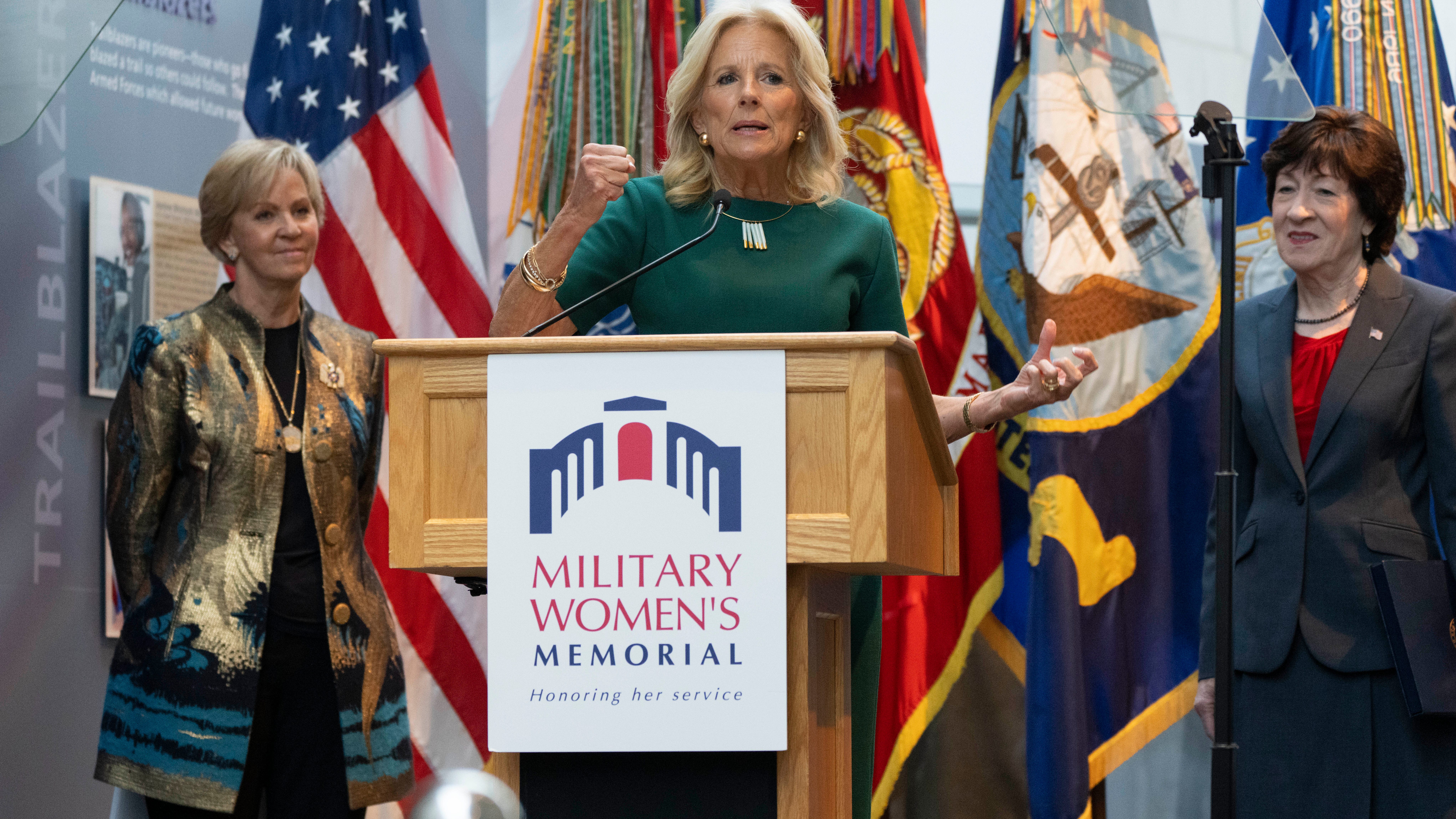Jill Biden says 'it's a little shocking' many Republicans support Trump after indictment