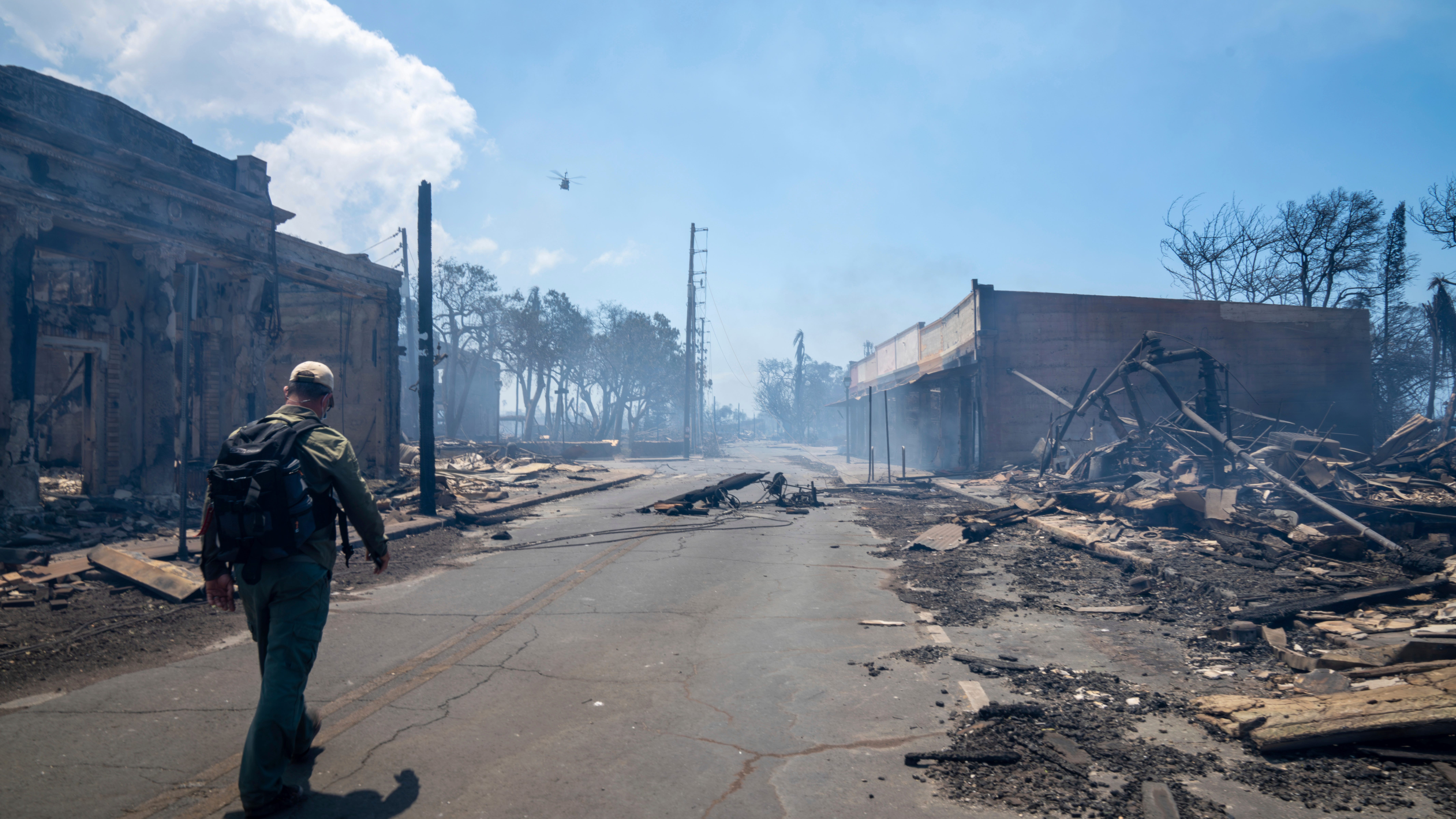 Flash drought, invasive grasses, winds, hurricane and climate change fuel Maui's devastating fires