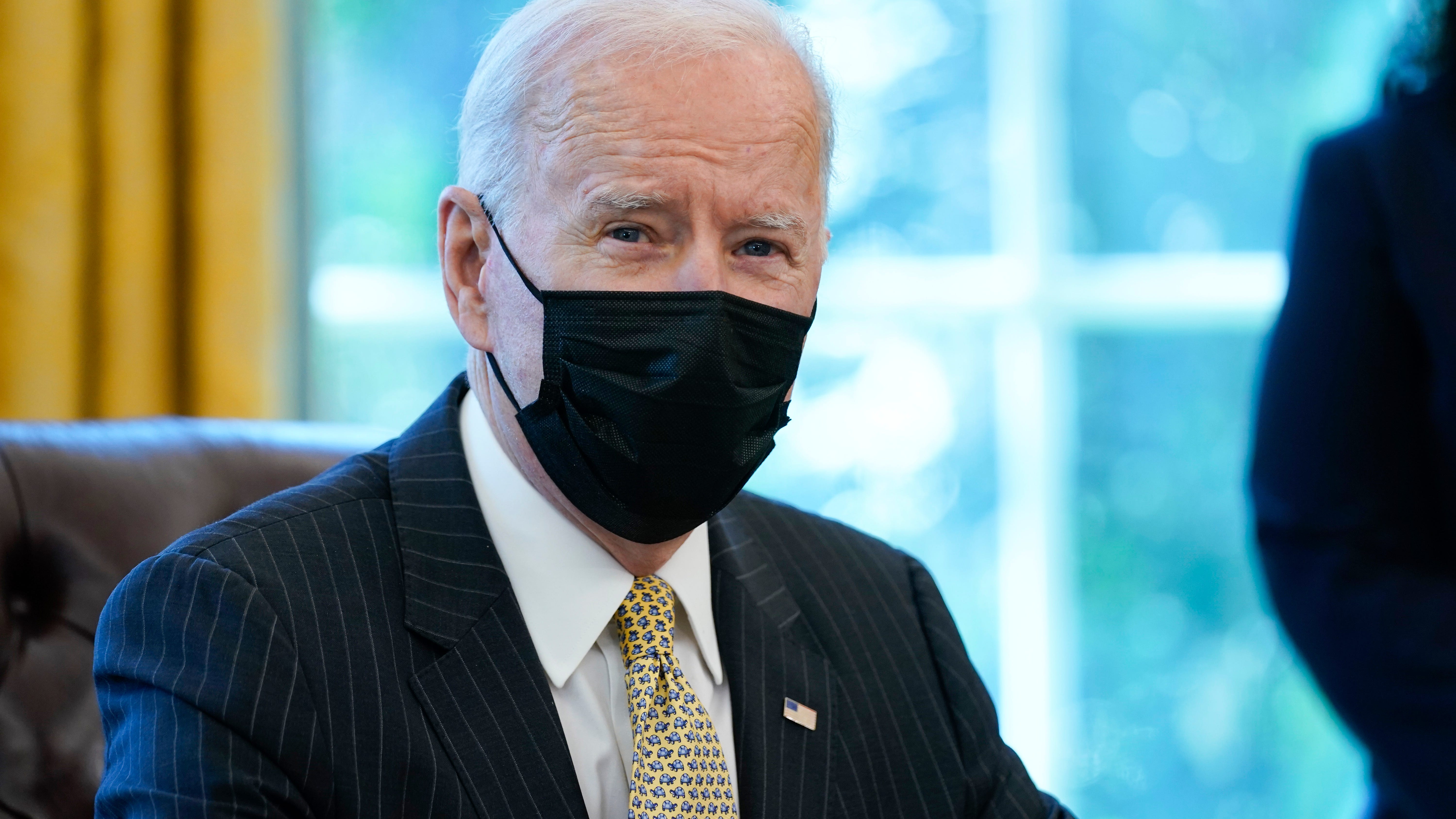 Biden to hold first Cabinet meeting amid infrastructure push