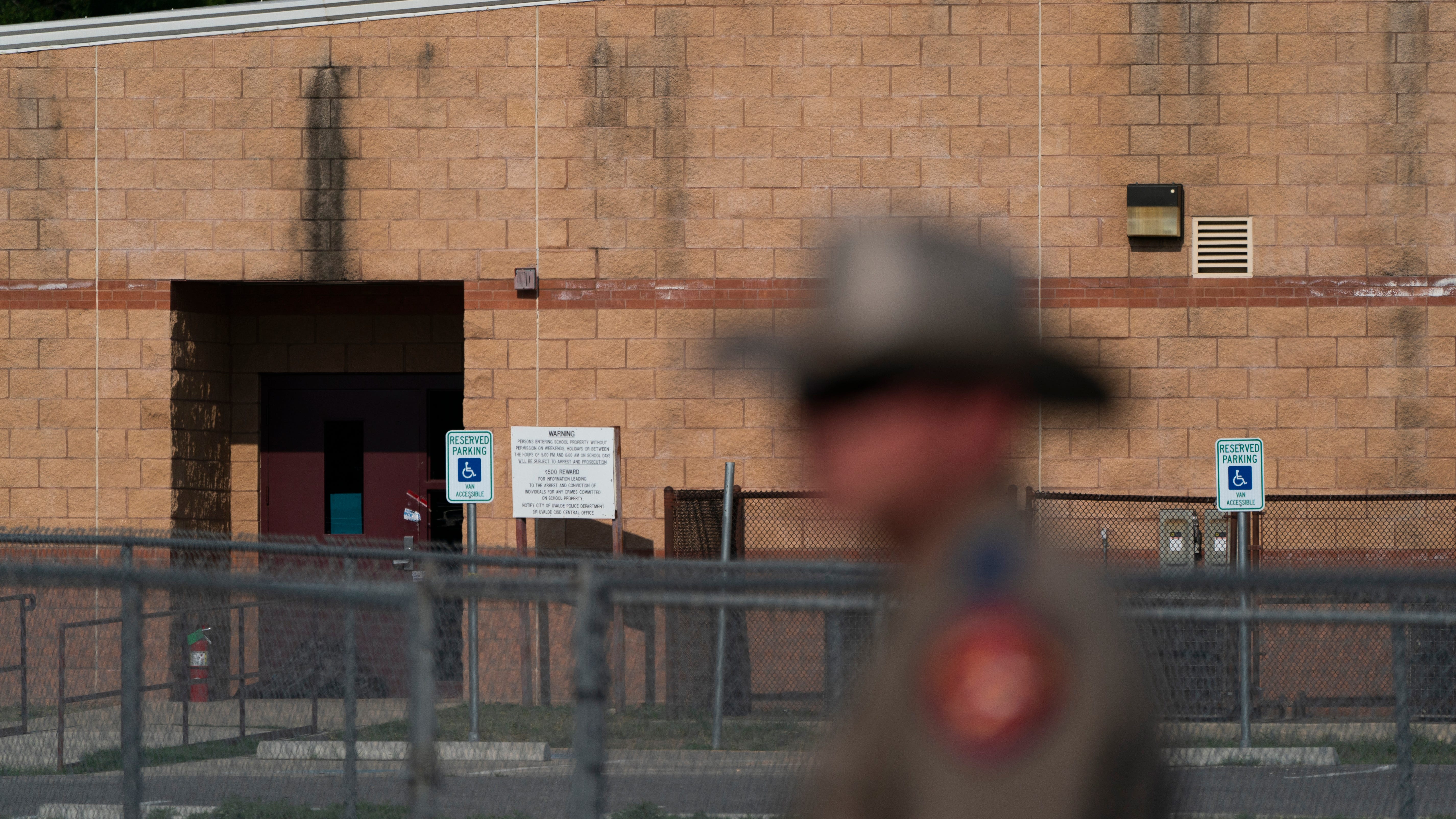 Texas police: School door shut but didn't lock before attack