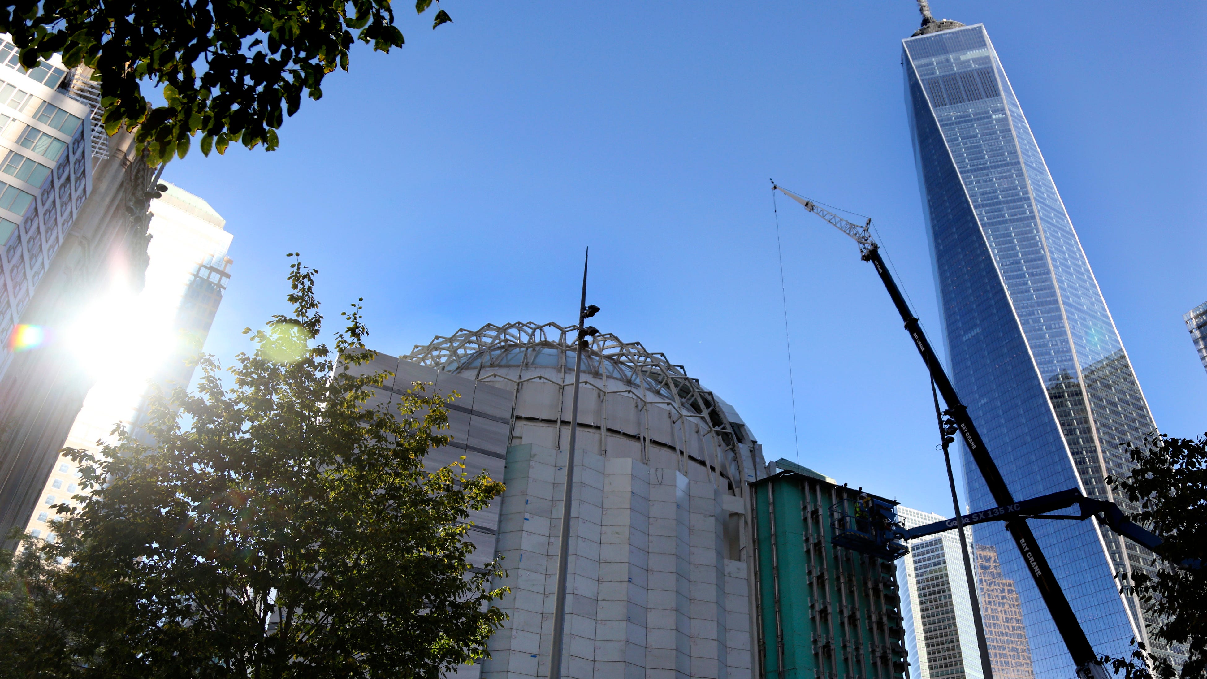 Shrine to replace church destroyed on 9/11 nears completion