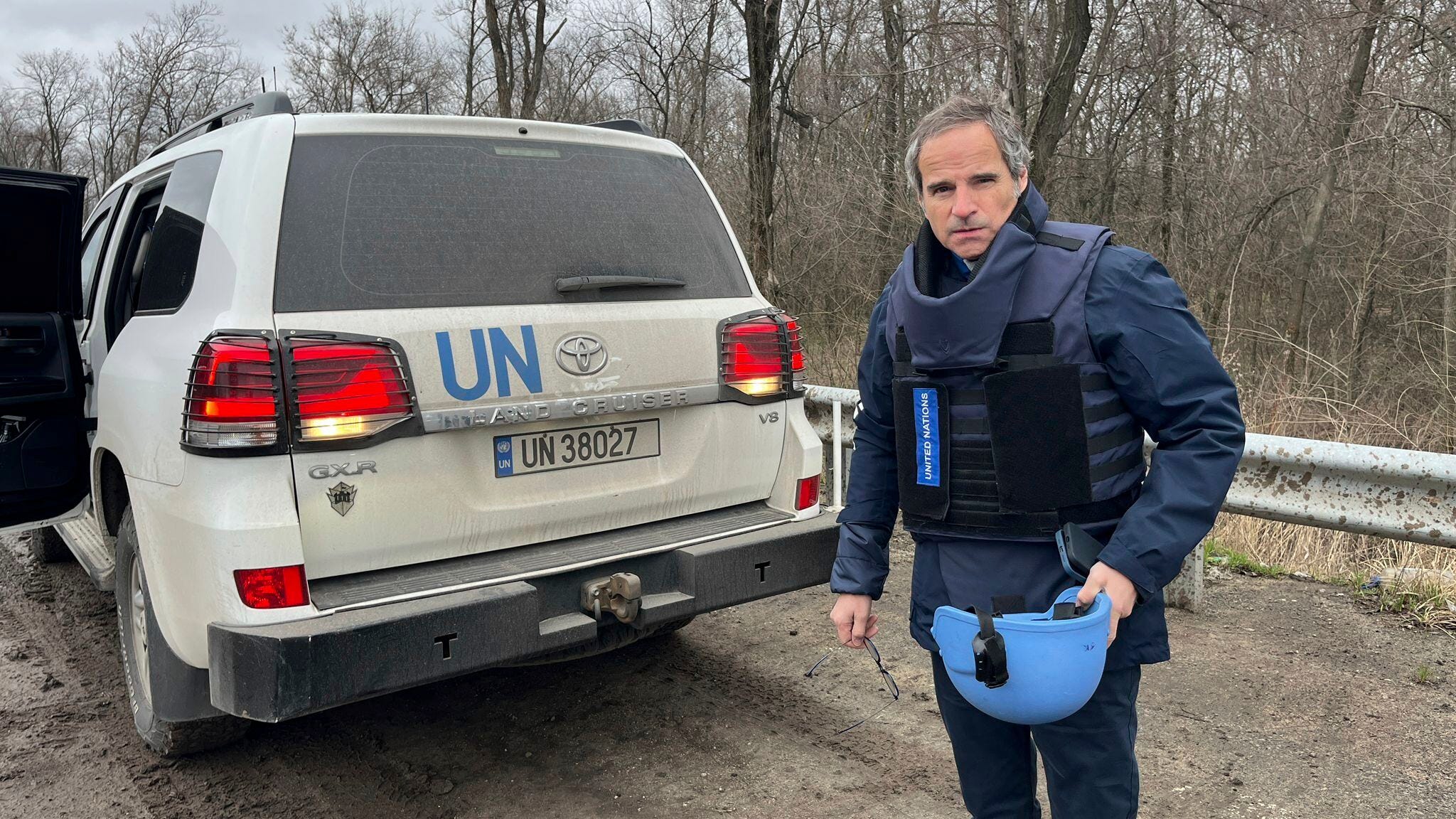 UN atomic watchdog chief returns to Ukraine nuclear plant