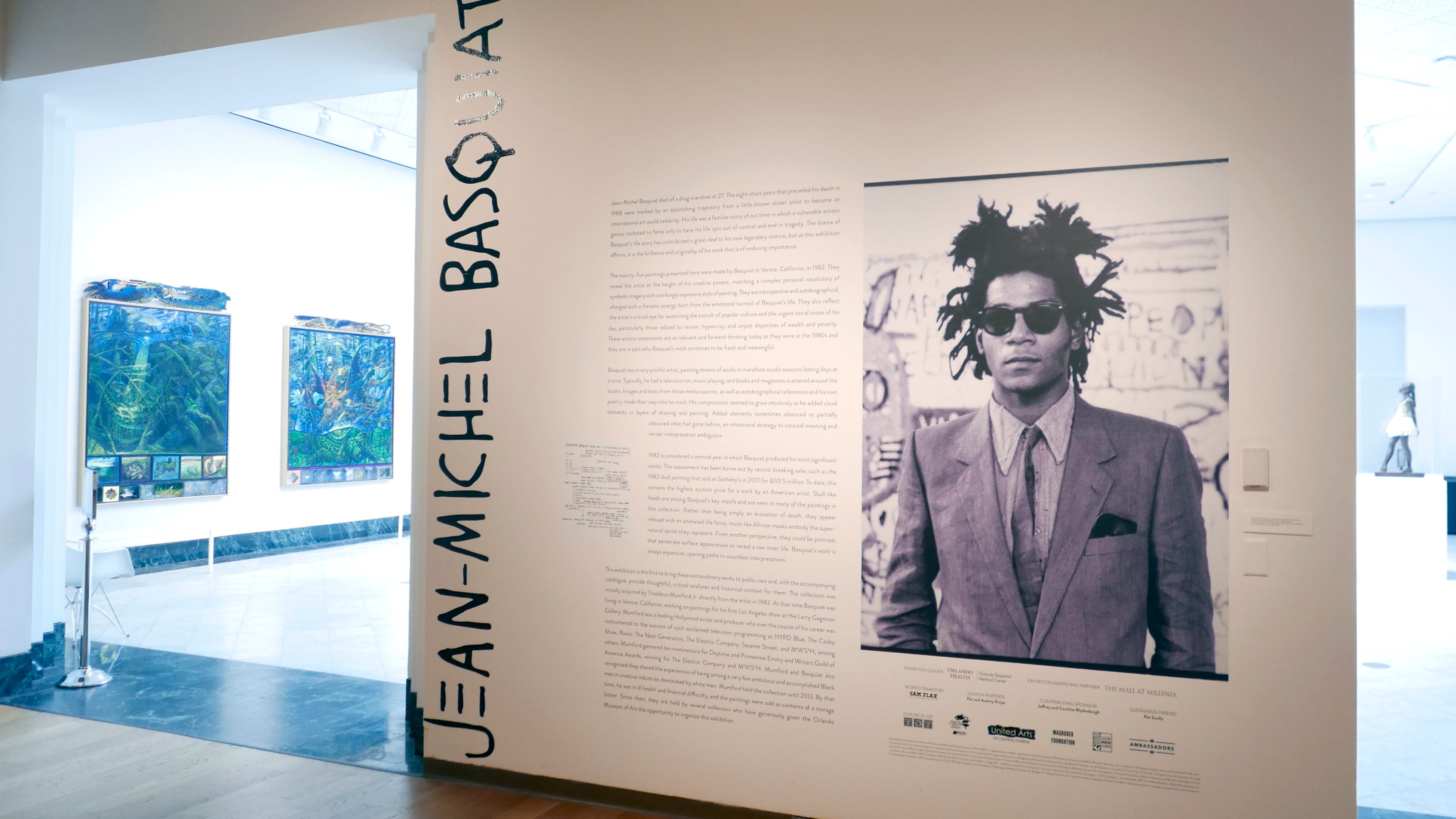 Florida art museum sues former director over forged Basquiat paintings scheme