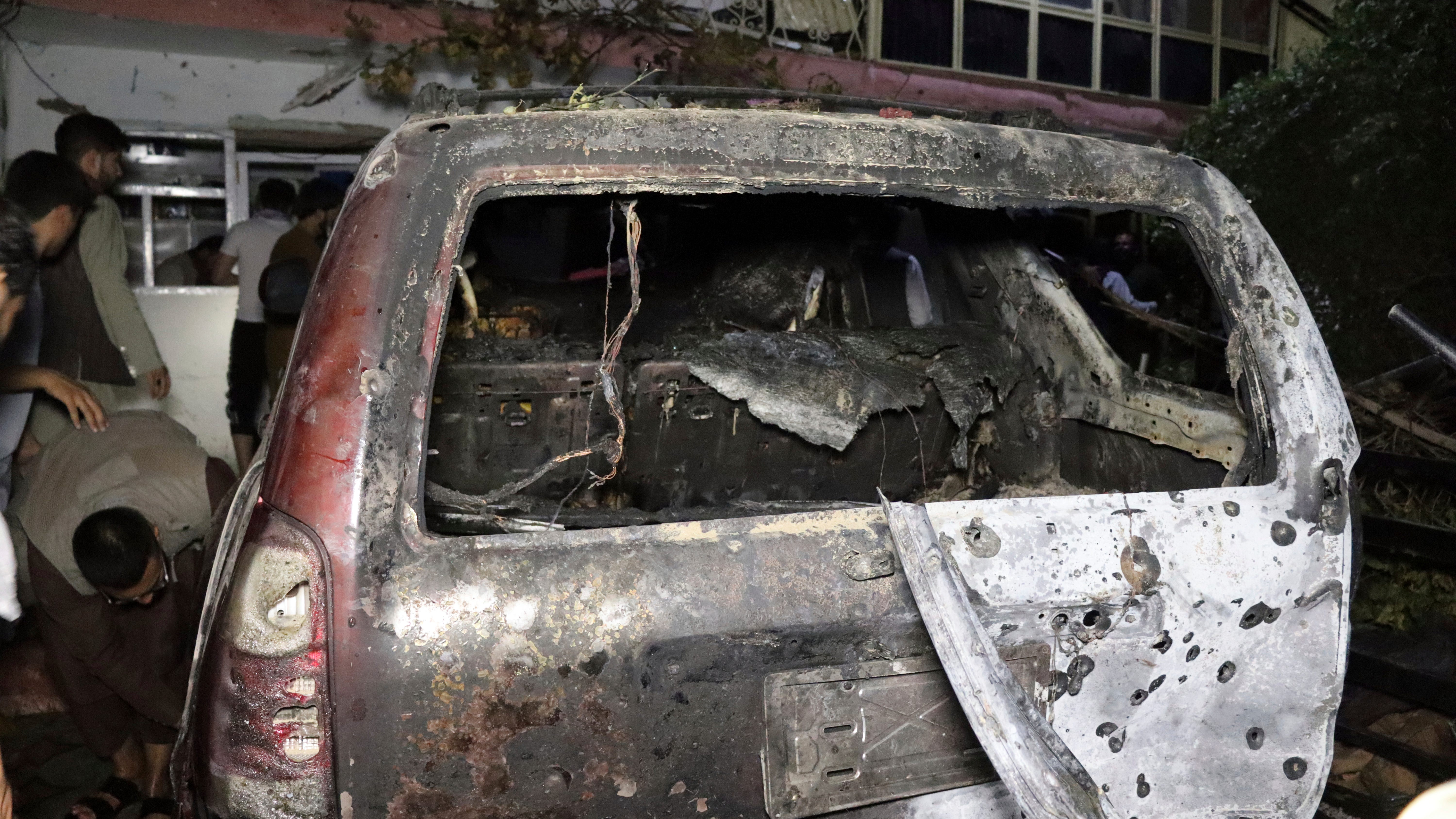 US says drone kills IS bombers targeting Kabul airport
