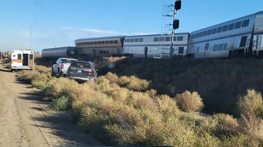 A look at recent Amtrak accidents