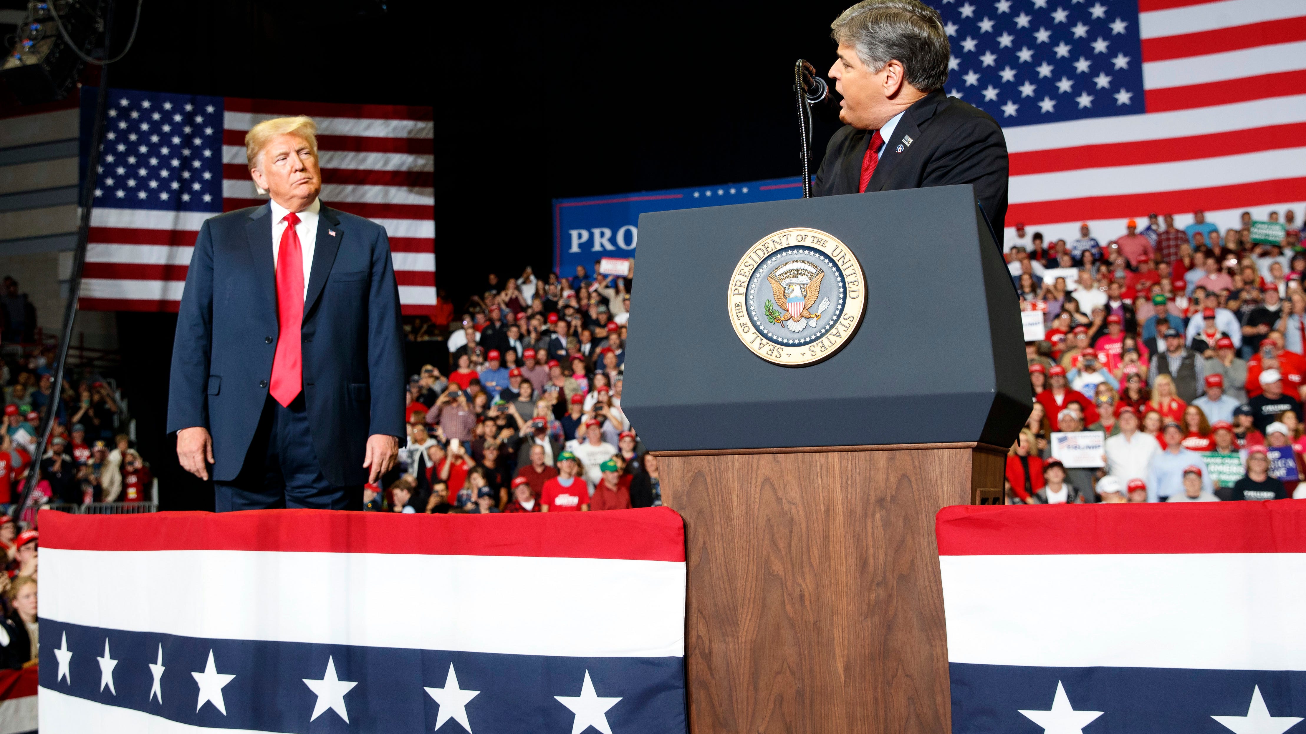 Hannity, Fox face ethical issues over Trump text revelations