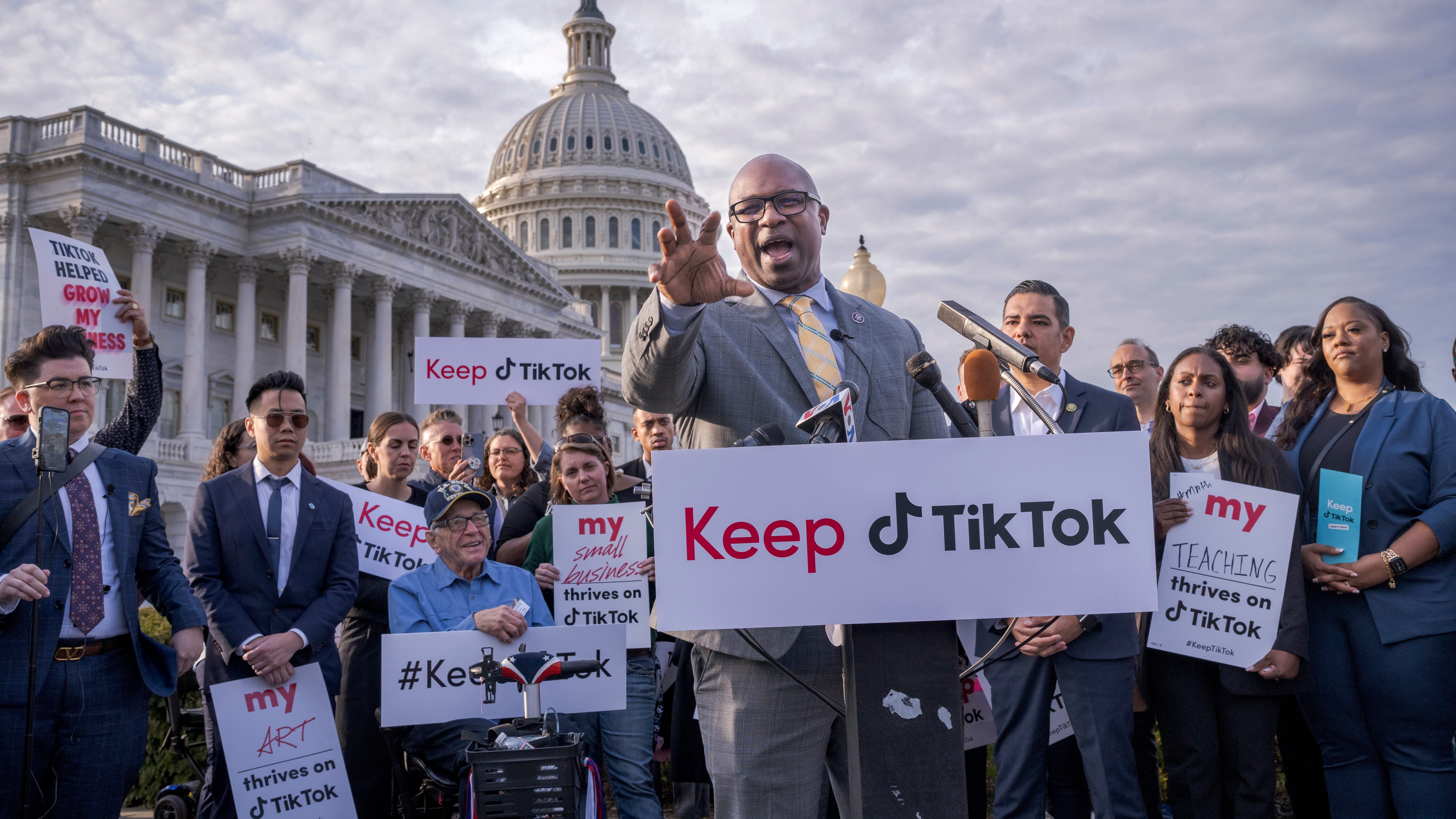 Members of Congress on TikTok defend app's reach to voters