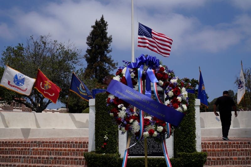 CORRECTION Veterans Cemetery Stolen Flags