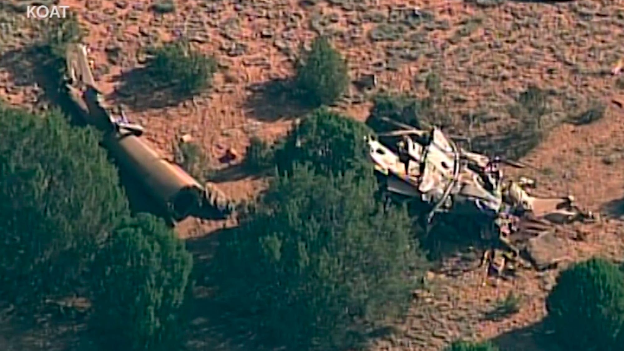 Fatally injured New Mexico helicopter crew member called 911