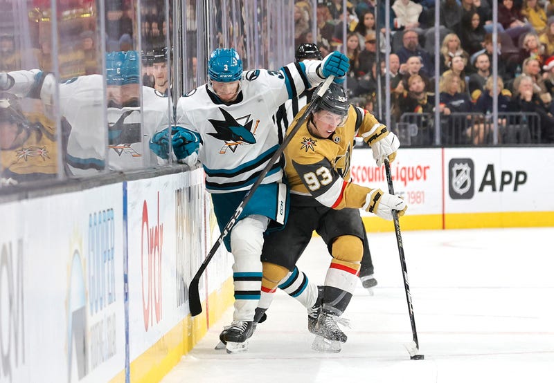 Sharks Golden Knights Hockey