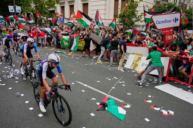 Spain Cycling La Vuelta