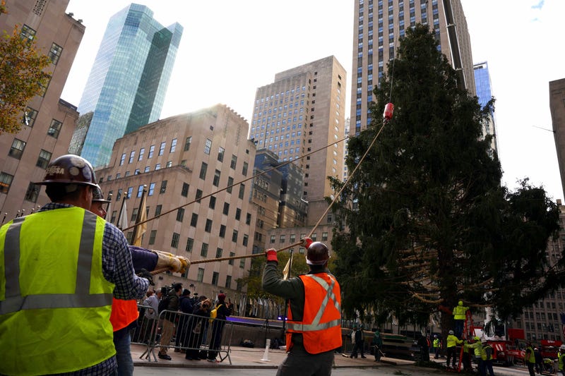 APTOPIX Rockefeller Center Tree