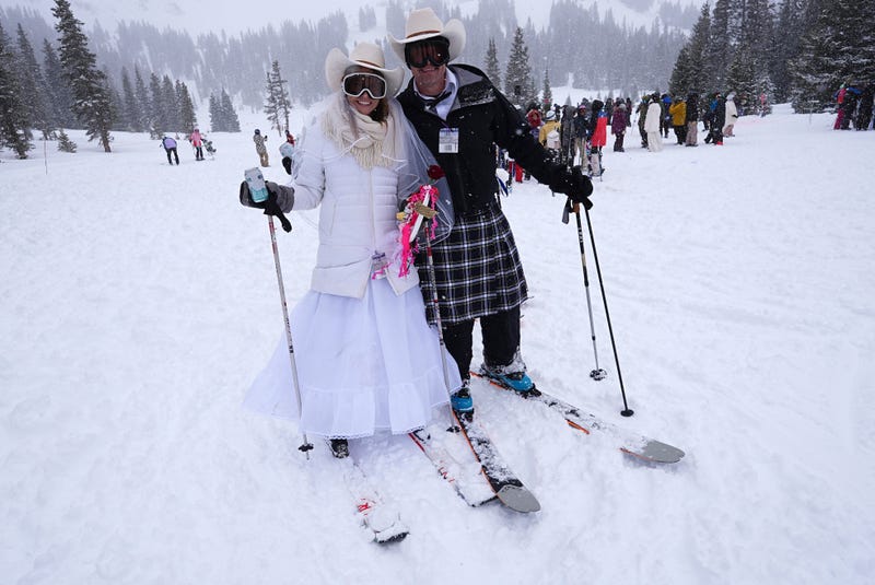 Loveland Ski Area Mass Wedding
