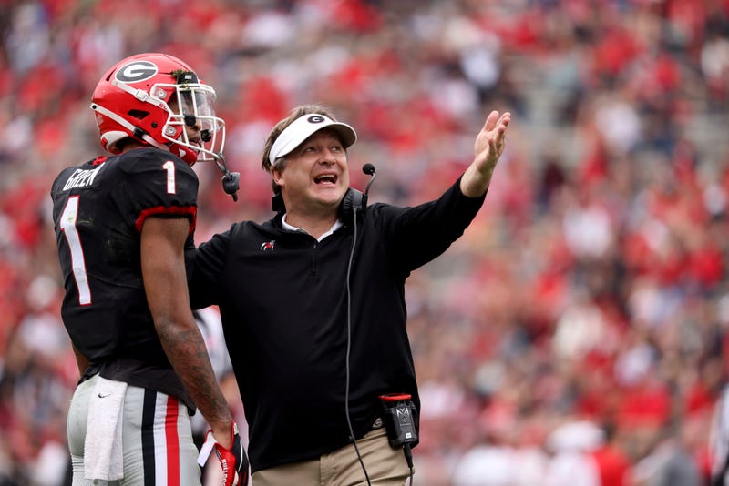 Georgia Spring Game Football