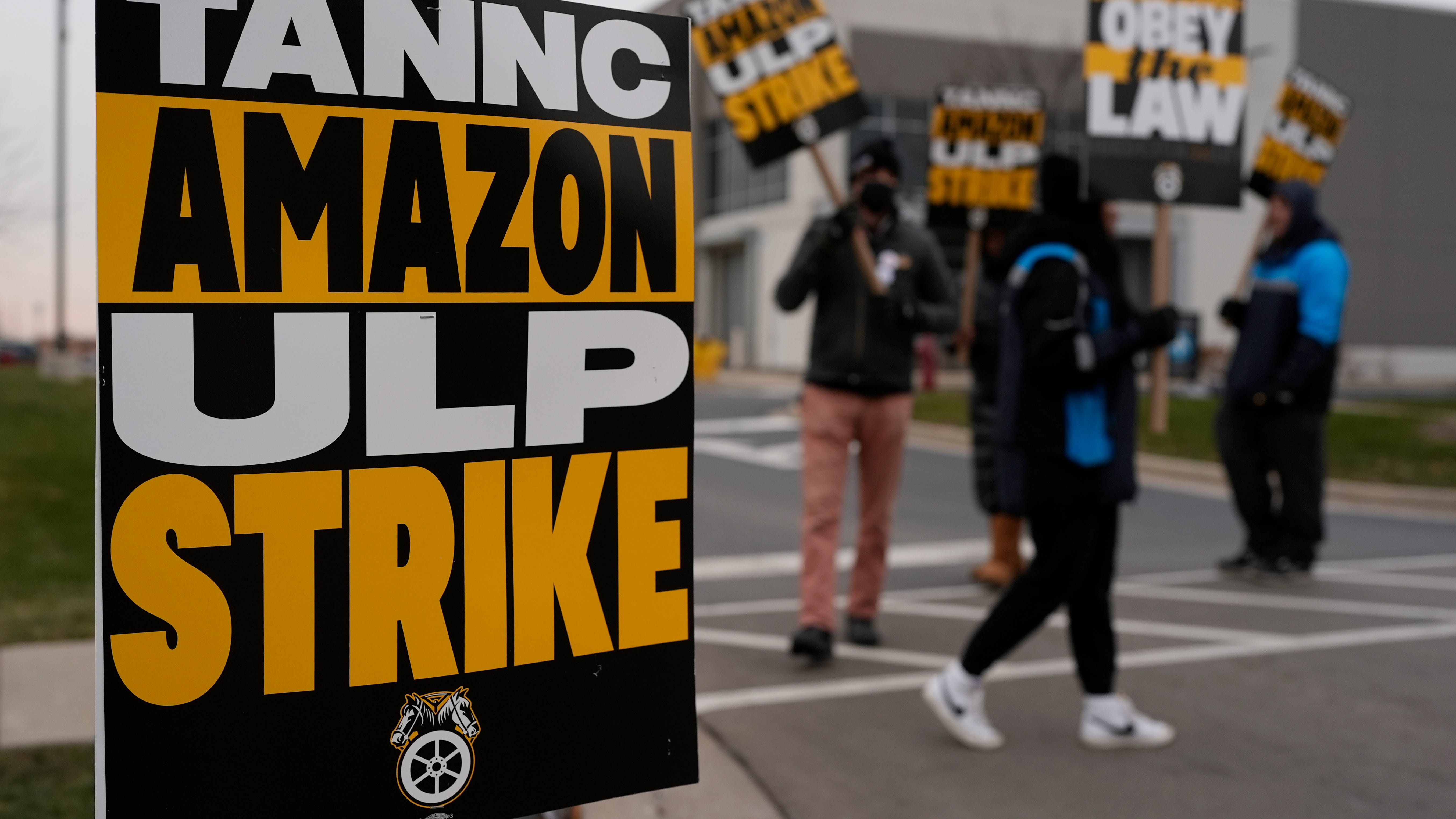 Amazon workers strike at multiple facilities as Teamsters seek labor contract