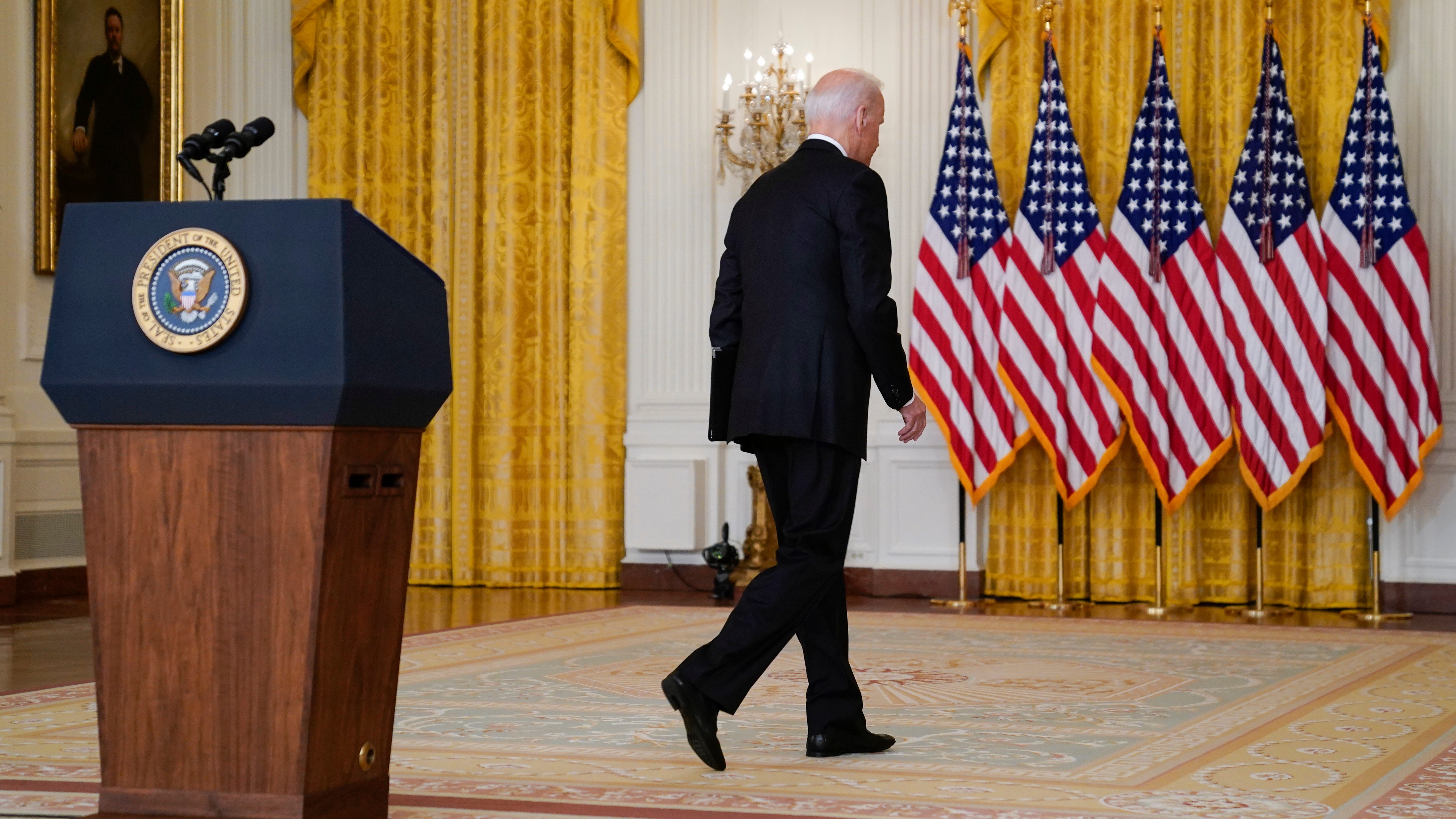 Biden: Afghan chaos 'gut-wrenching' but stands by withdrawal