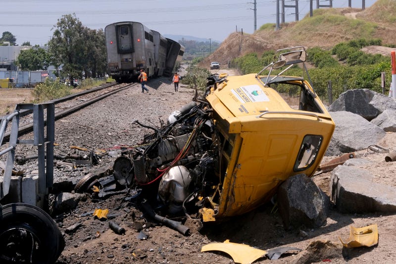 APTOPIX California Train Derailment