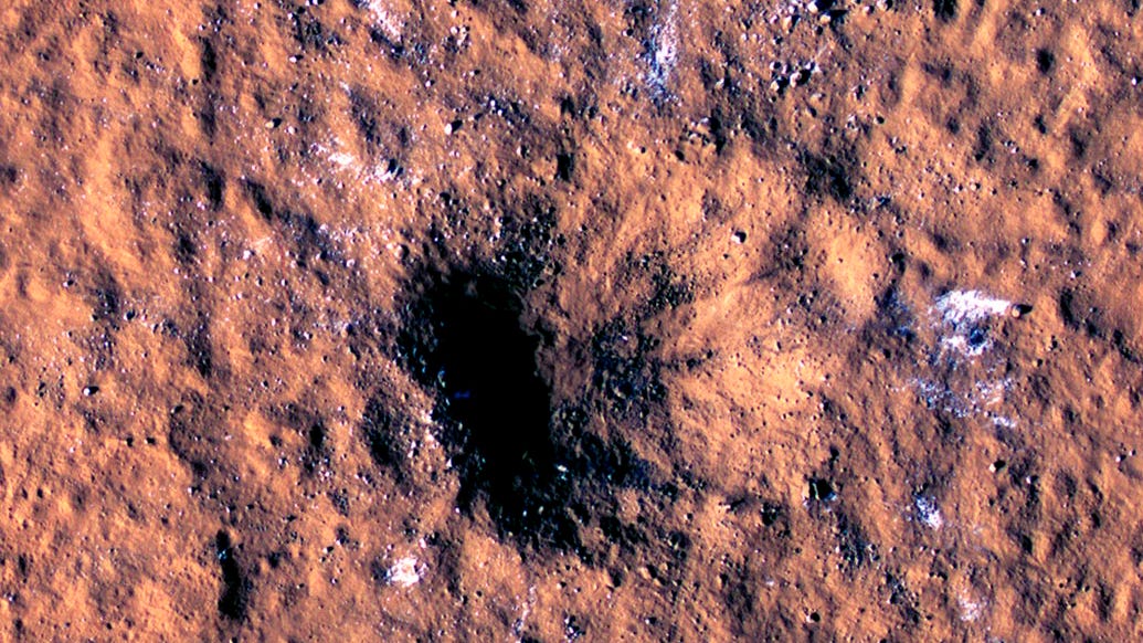 Two NASA spacecraft detect biggest meteor strikes at Mars