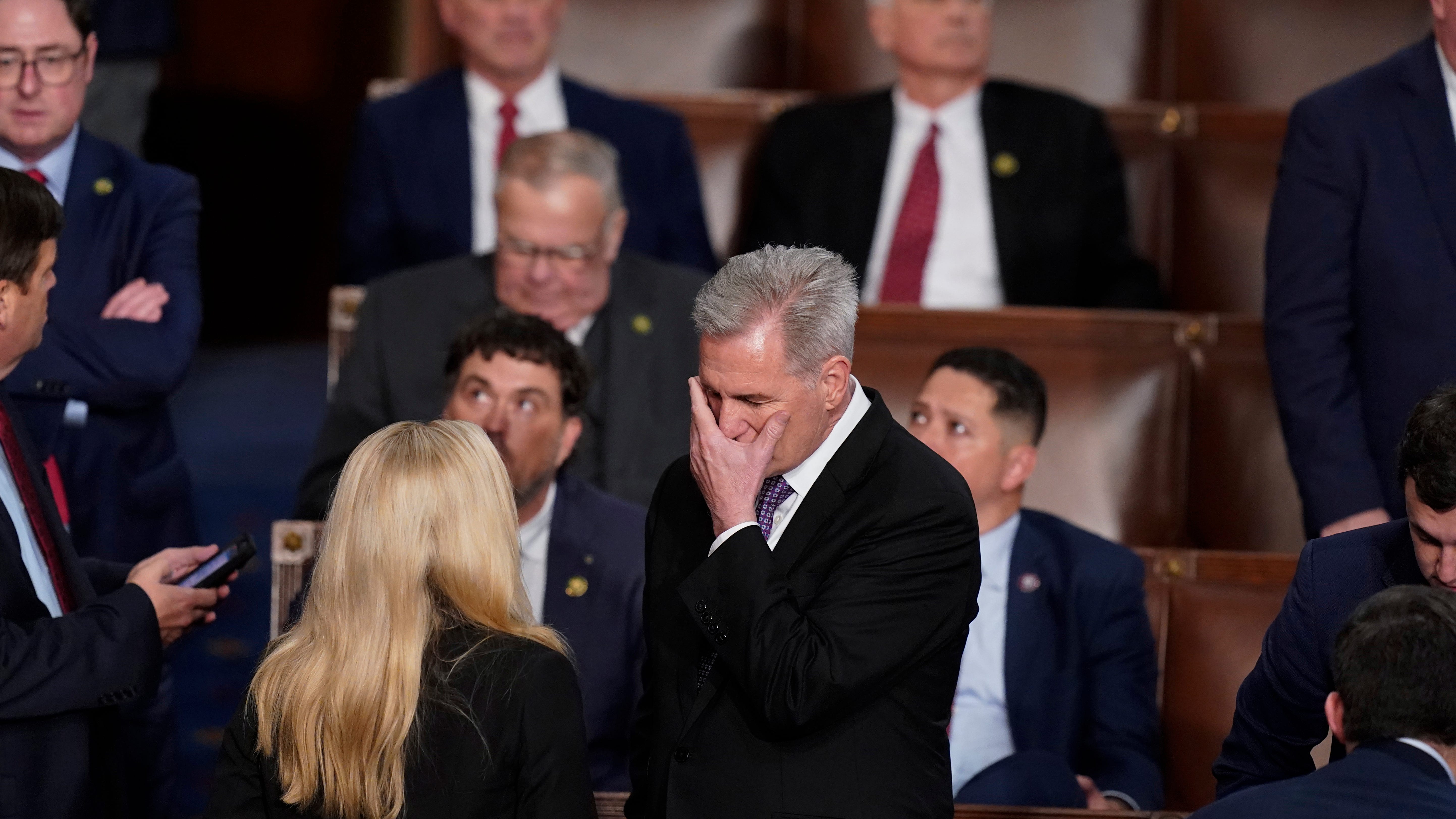 GOP's McCarthy rejected for House speaker — again and again