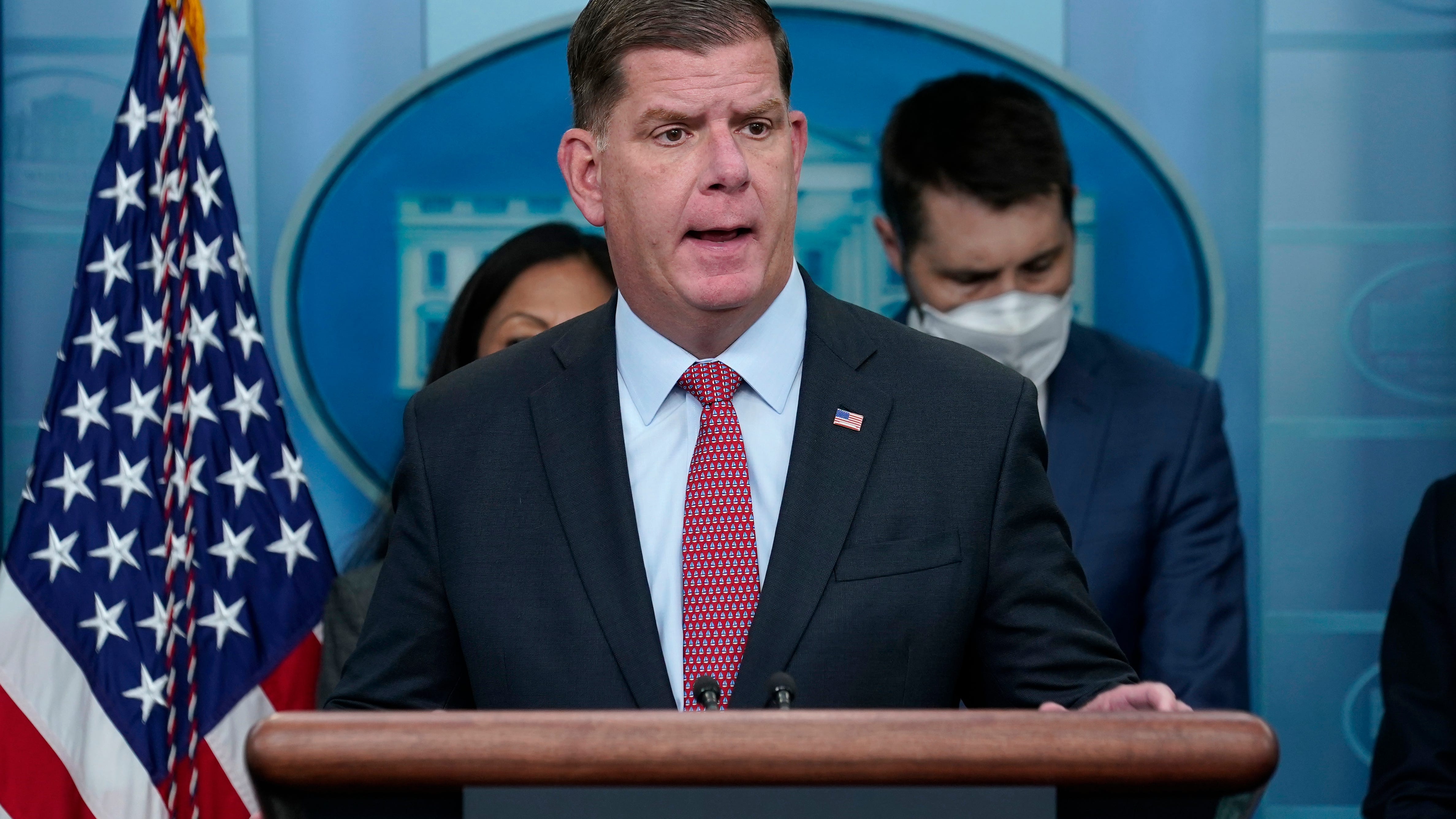 AP sources: Walsh to leave Biden Cabinet for NHL union