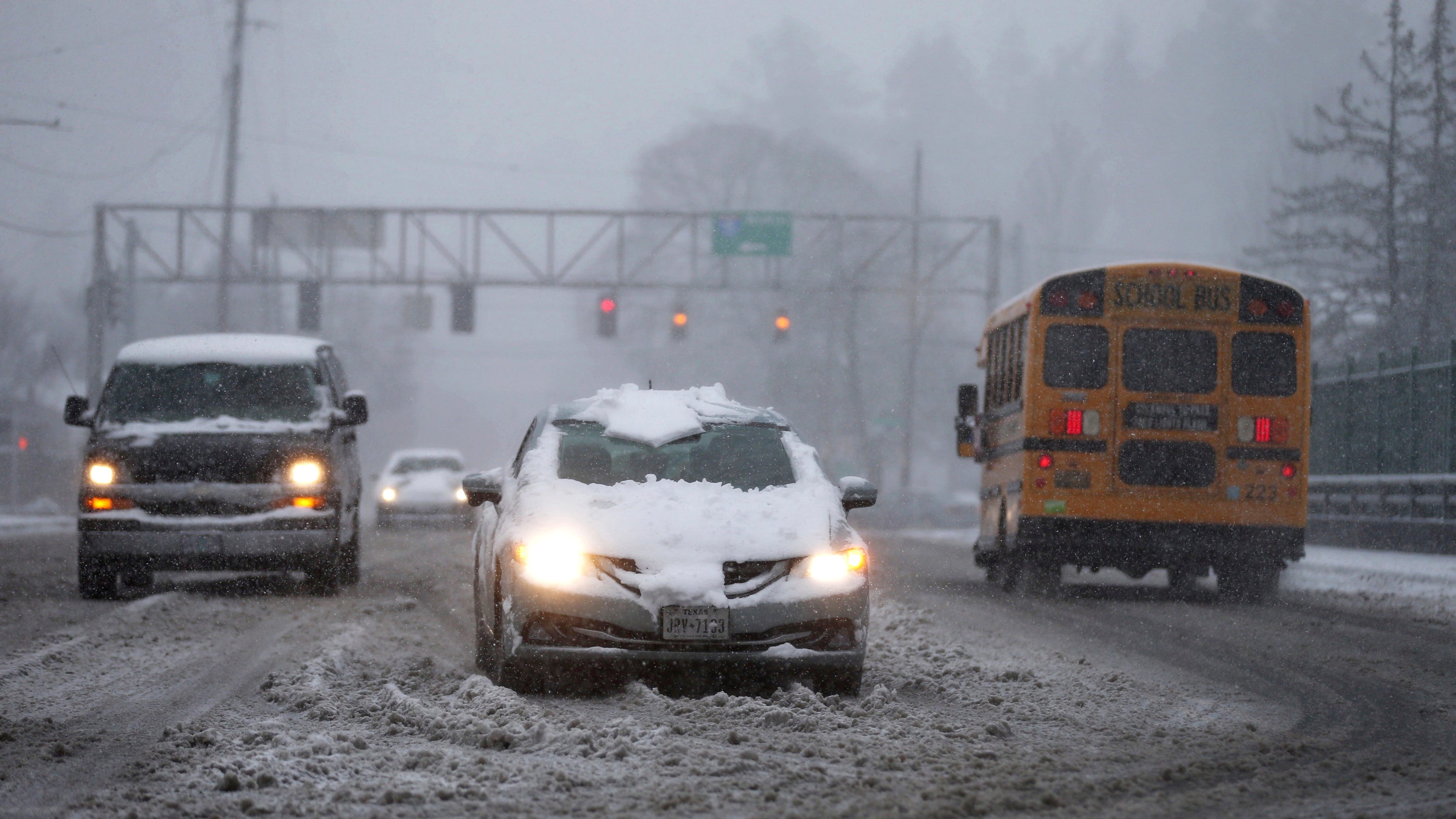 Winter storms ravage US from California to northern plains