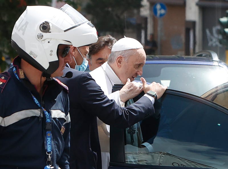 APTOPIX Vatican Pope Surgery