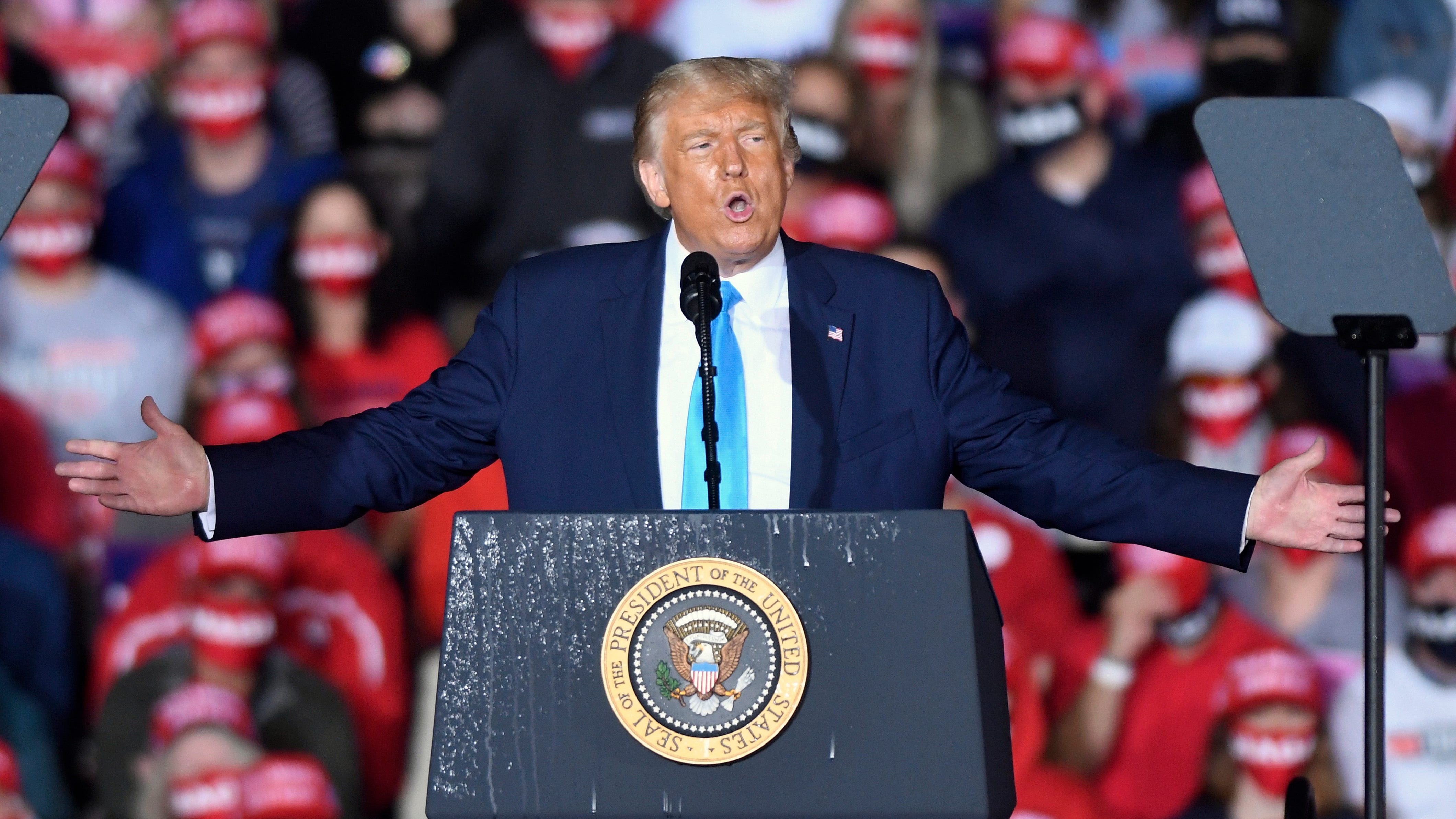 Trump's age, health woes raise his risk for COVID-19 illness