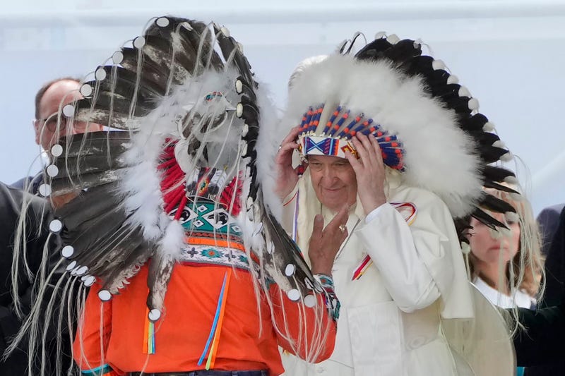 APTOPIX Canada Pope