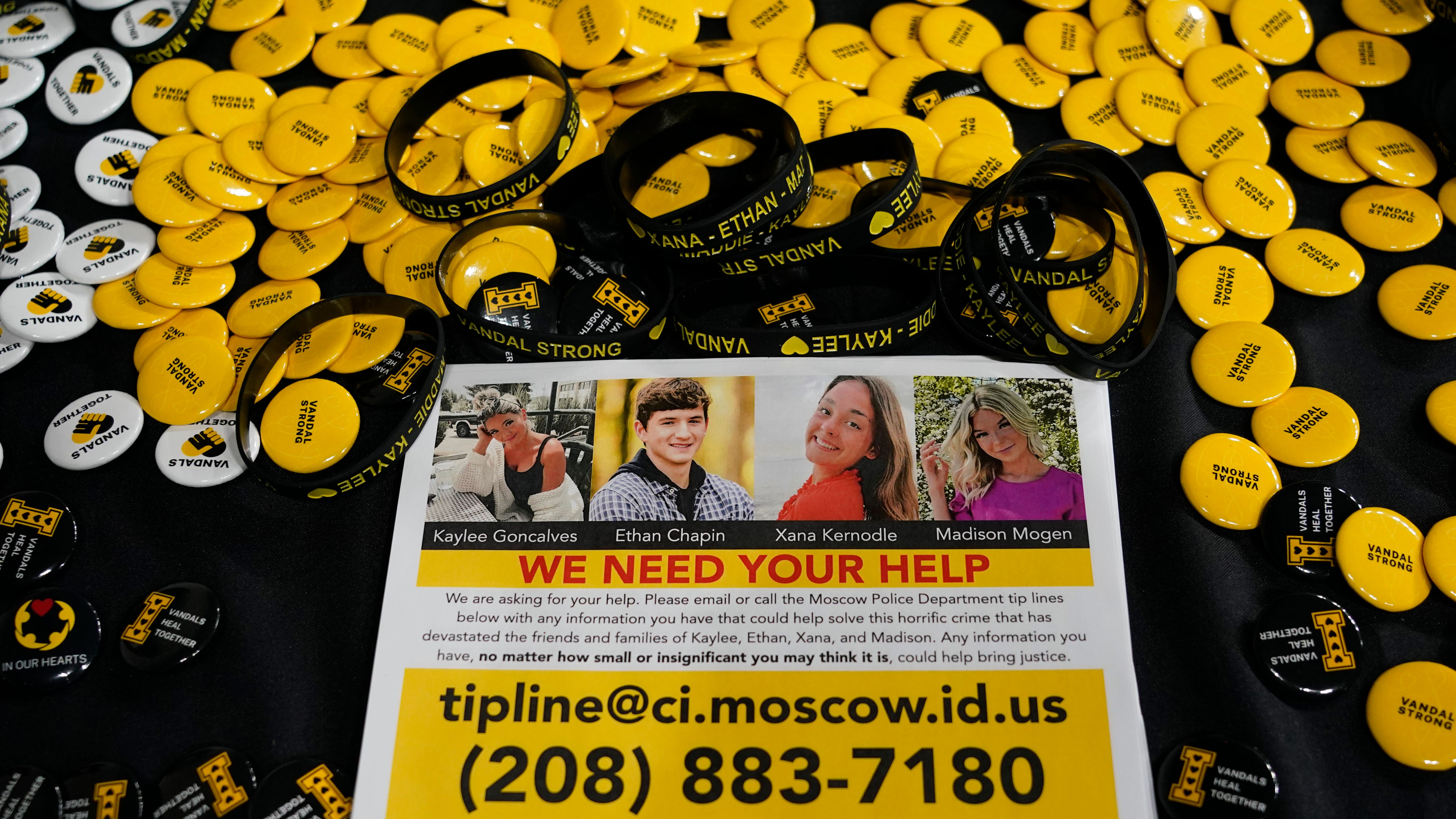 Idaho police seek car seen near site where 4 students killed