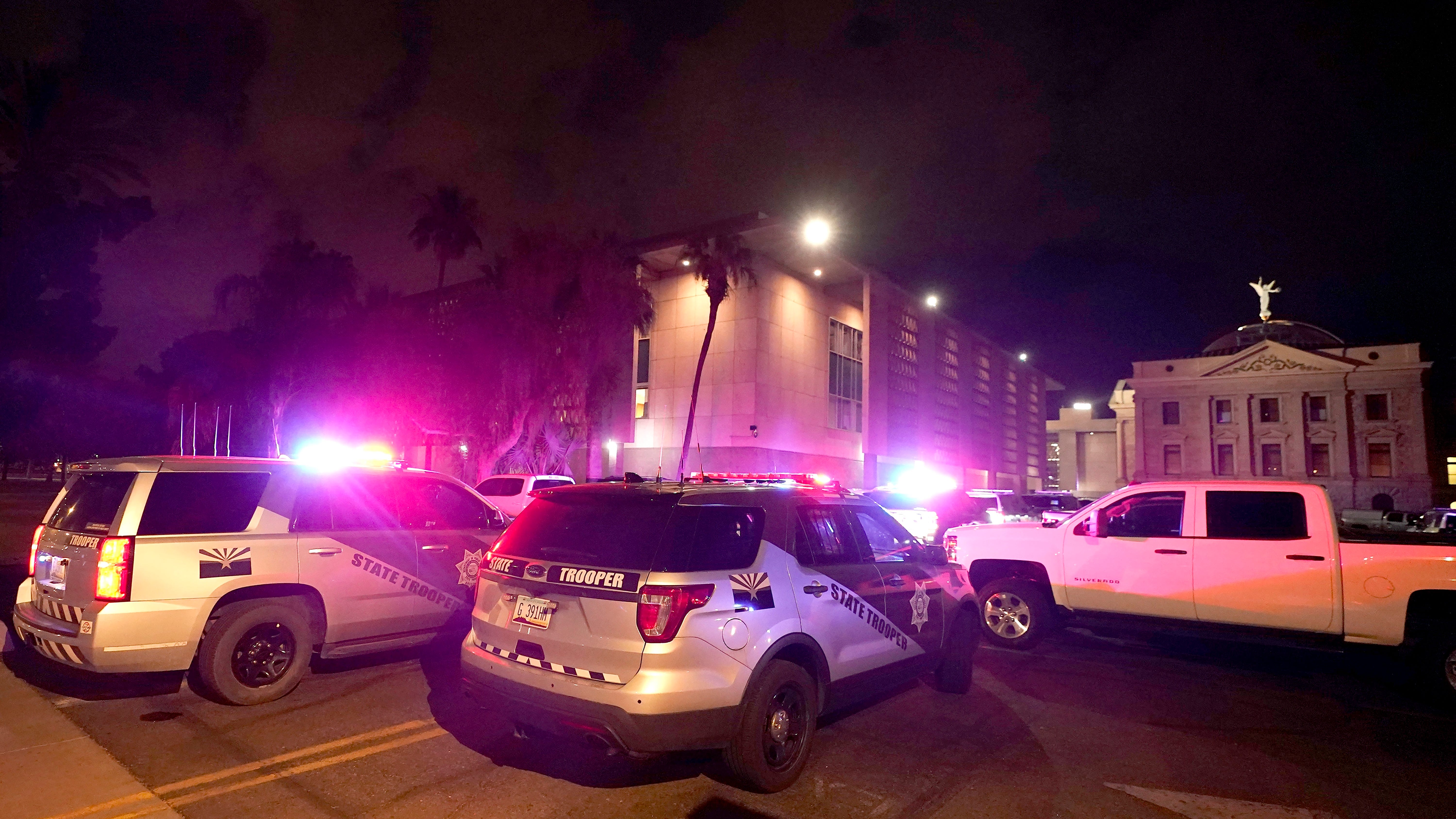 Police at Arizona Capitol fire tear gas, disperse protesters