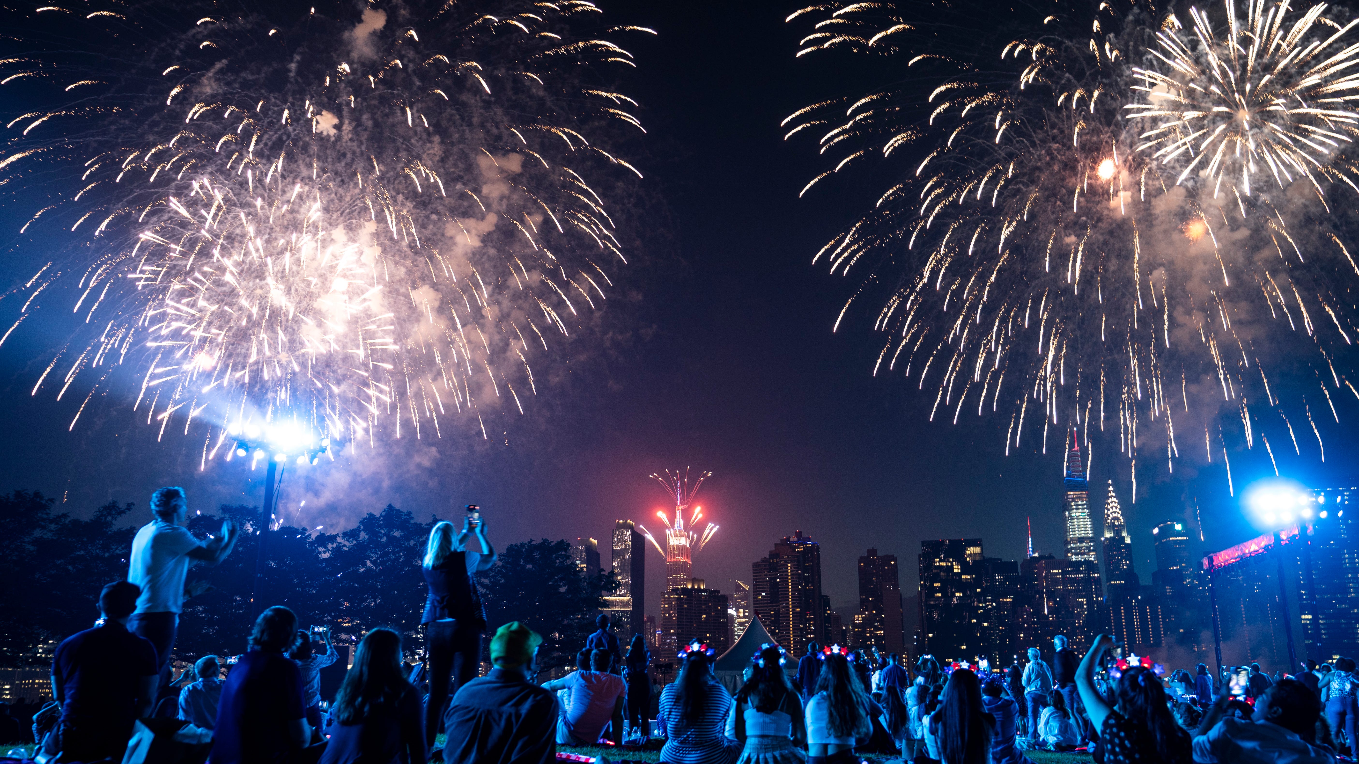 Hot dog! NYC marks July 4 with eating contest, fireworks