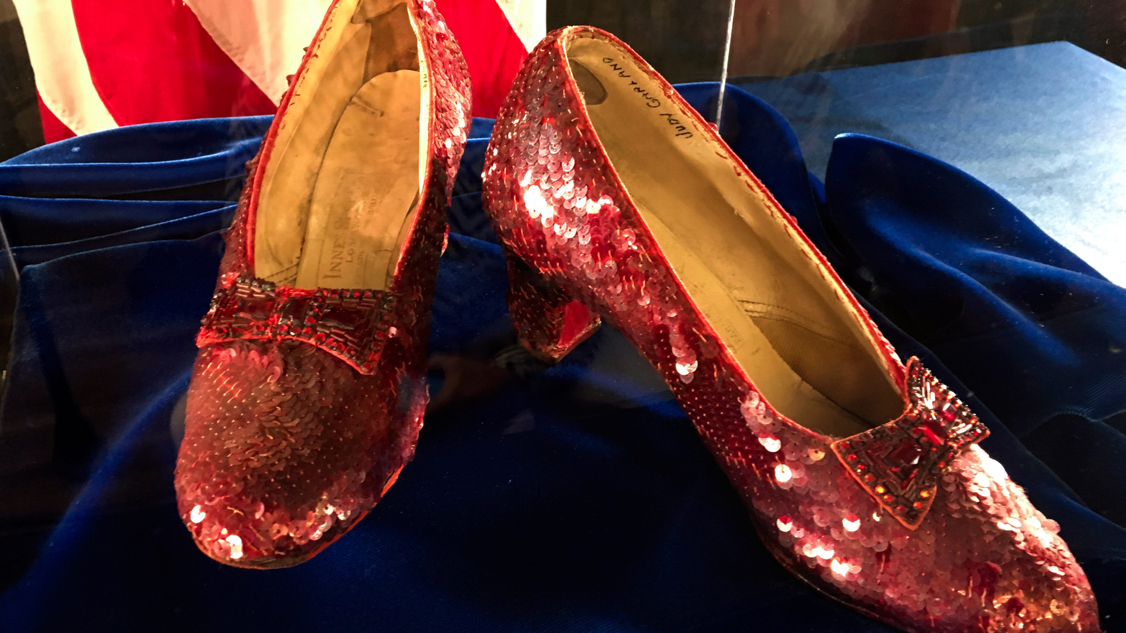 Man indicted in theft of 'Wizard of Oz' ruby slippers worn by Judy Garland
