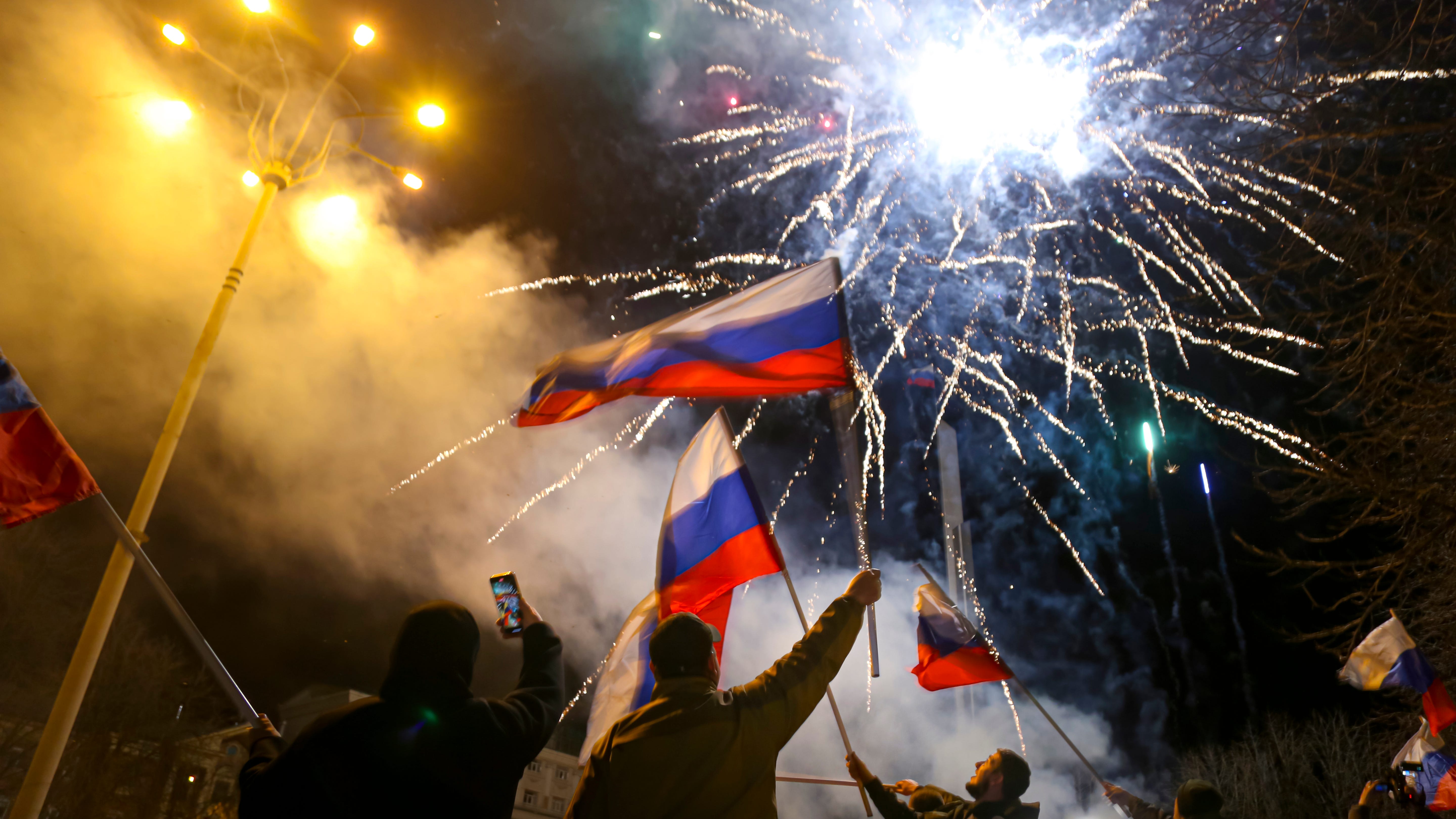 Ukraine president to nation: 'We are not afraid of anyone'