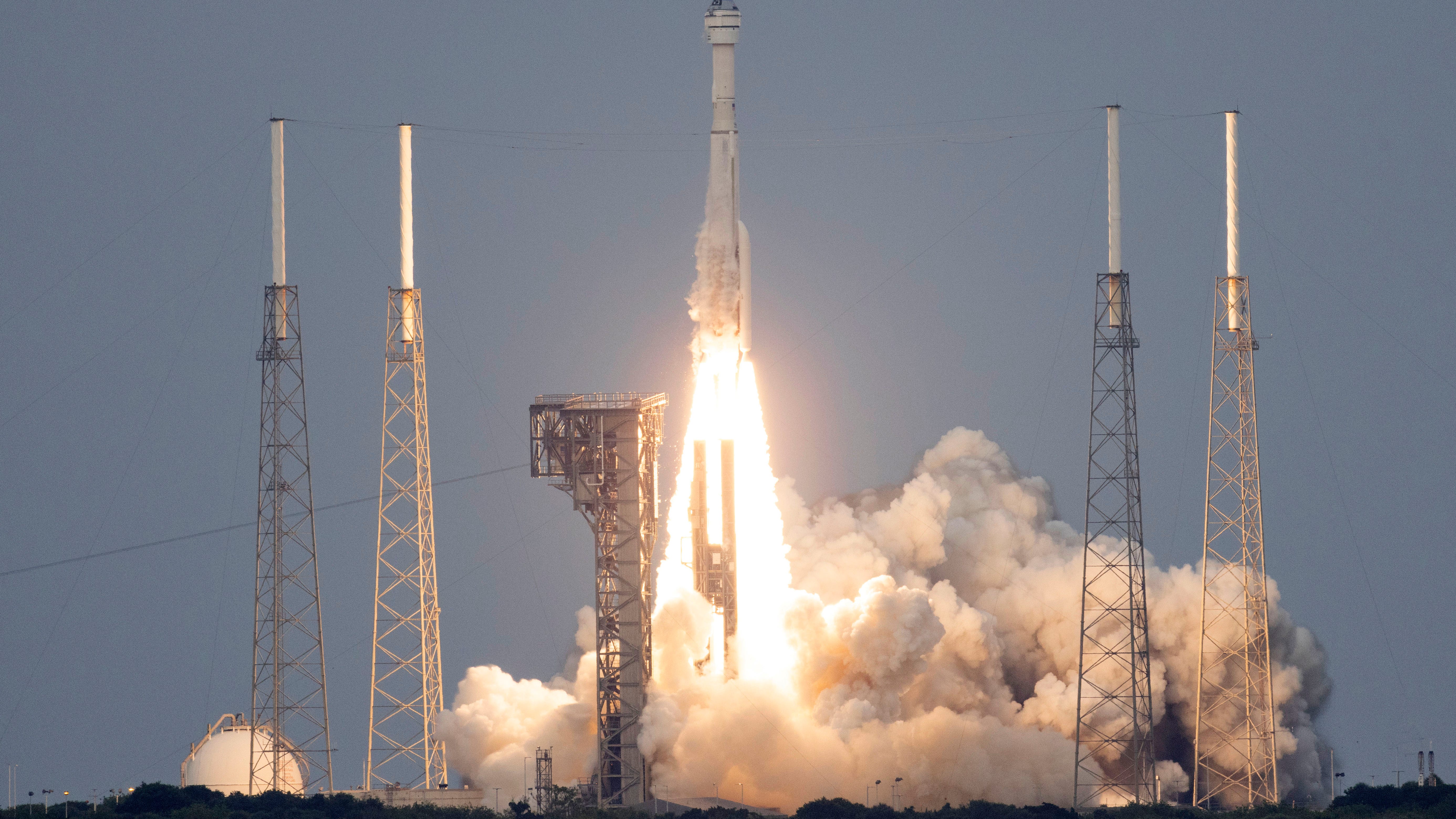 Boeing crew capsule launches to space station on test redo