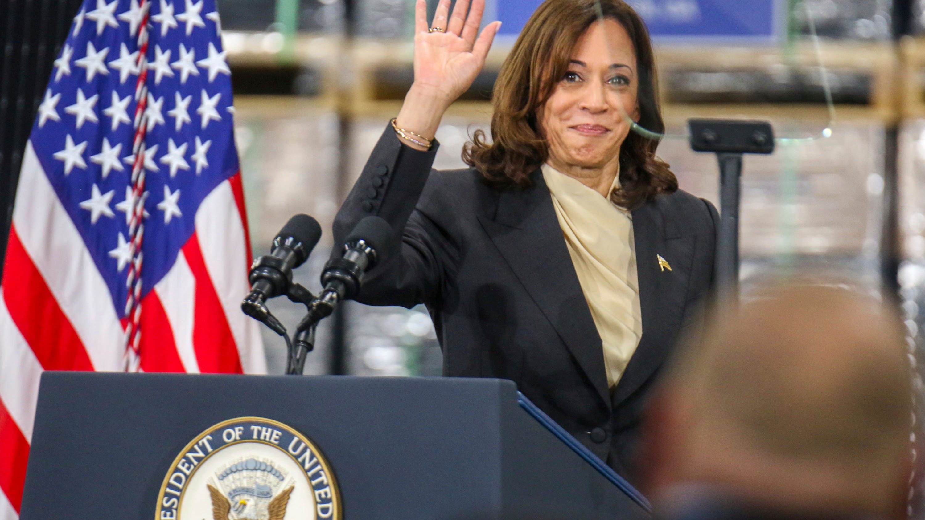 Harris promotes huge community solar deal in Georgia visit