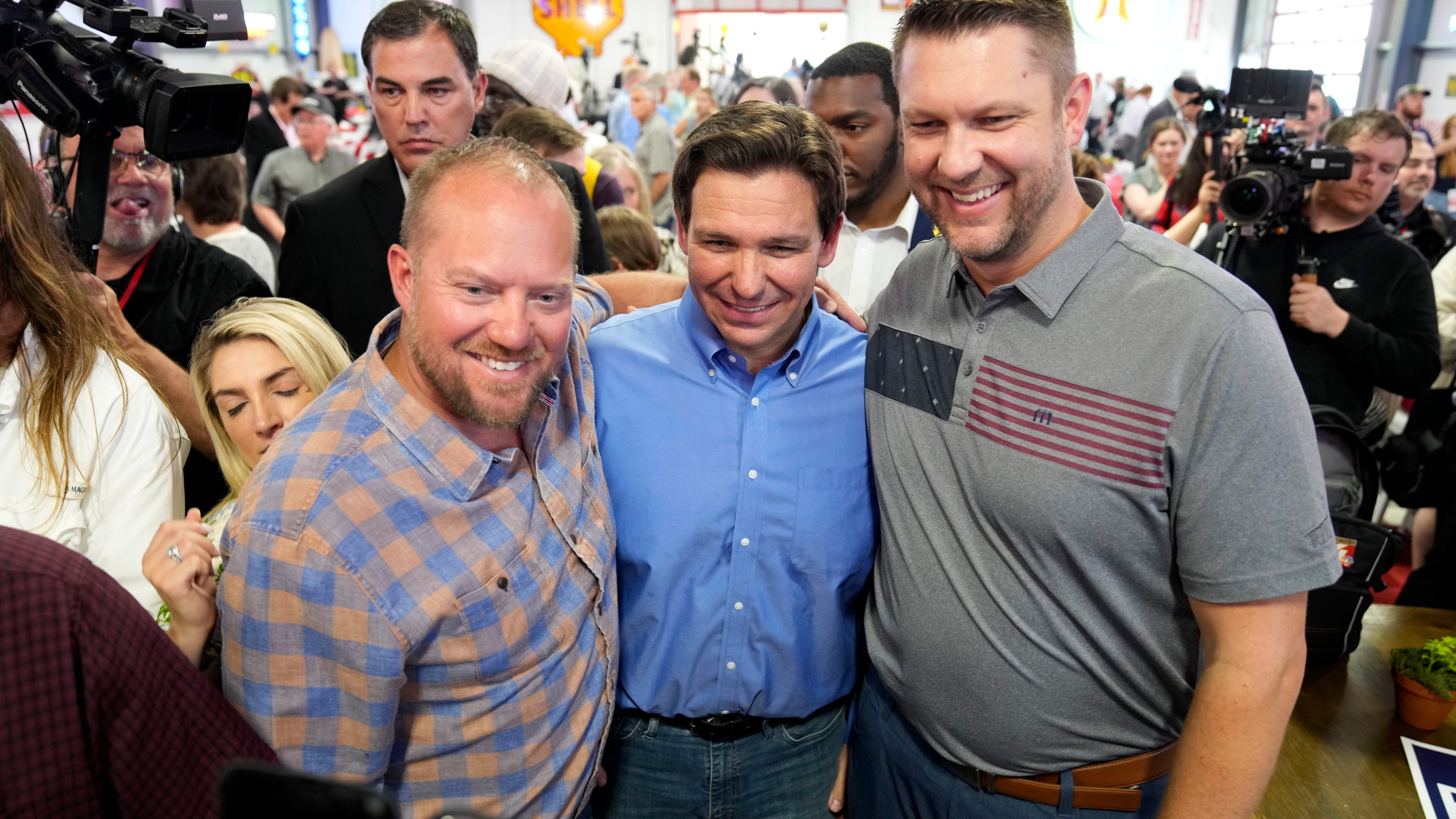 DeSantis kicks off presidential campaign in Iowa as he steps up criticism of Trump