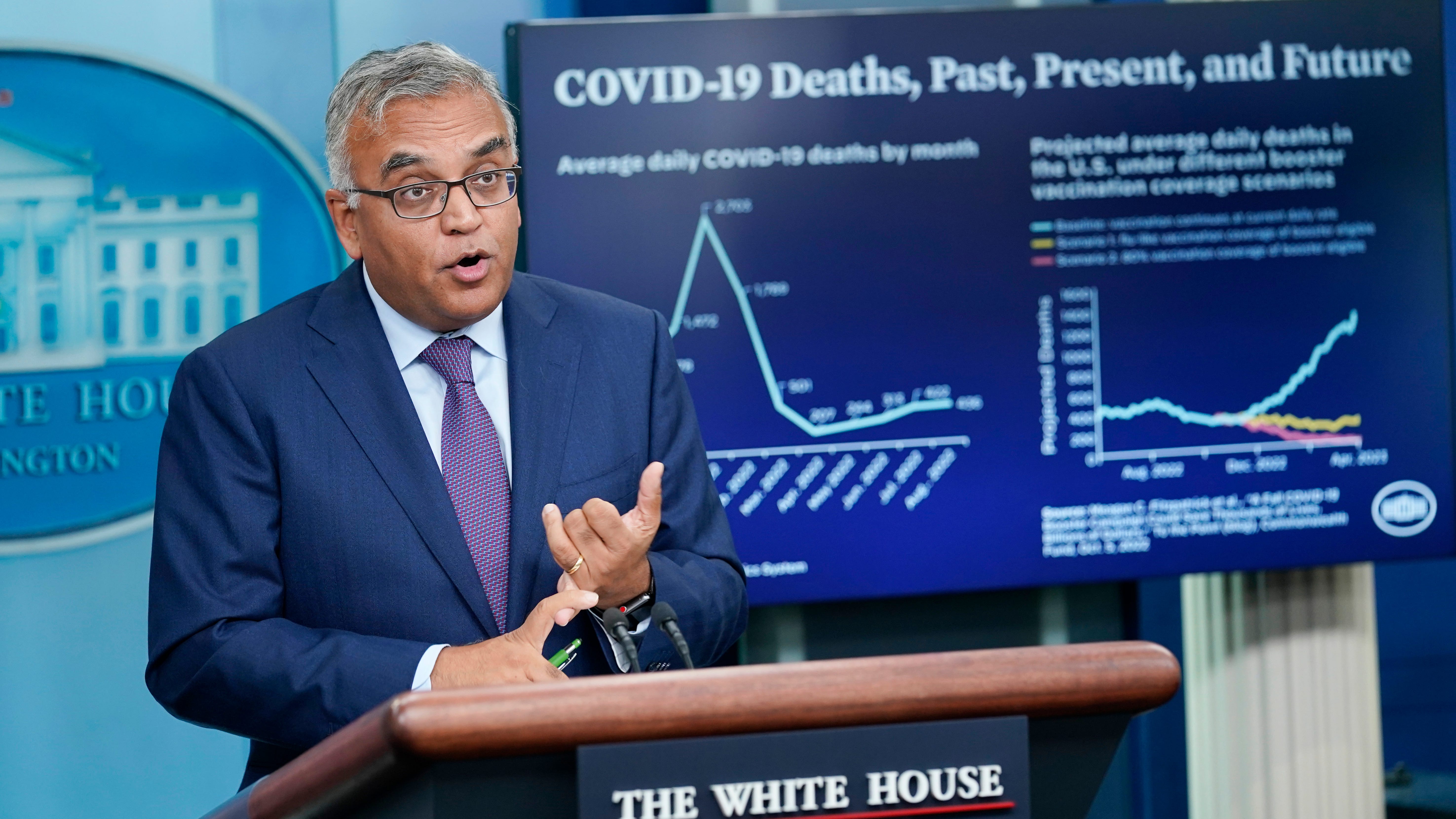 White House: Get new booster by Halloween for safer holidays