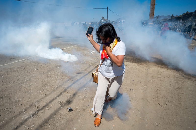 APTOPIX Immigration Raids California Farm