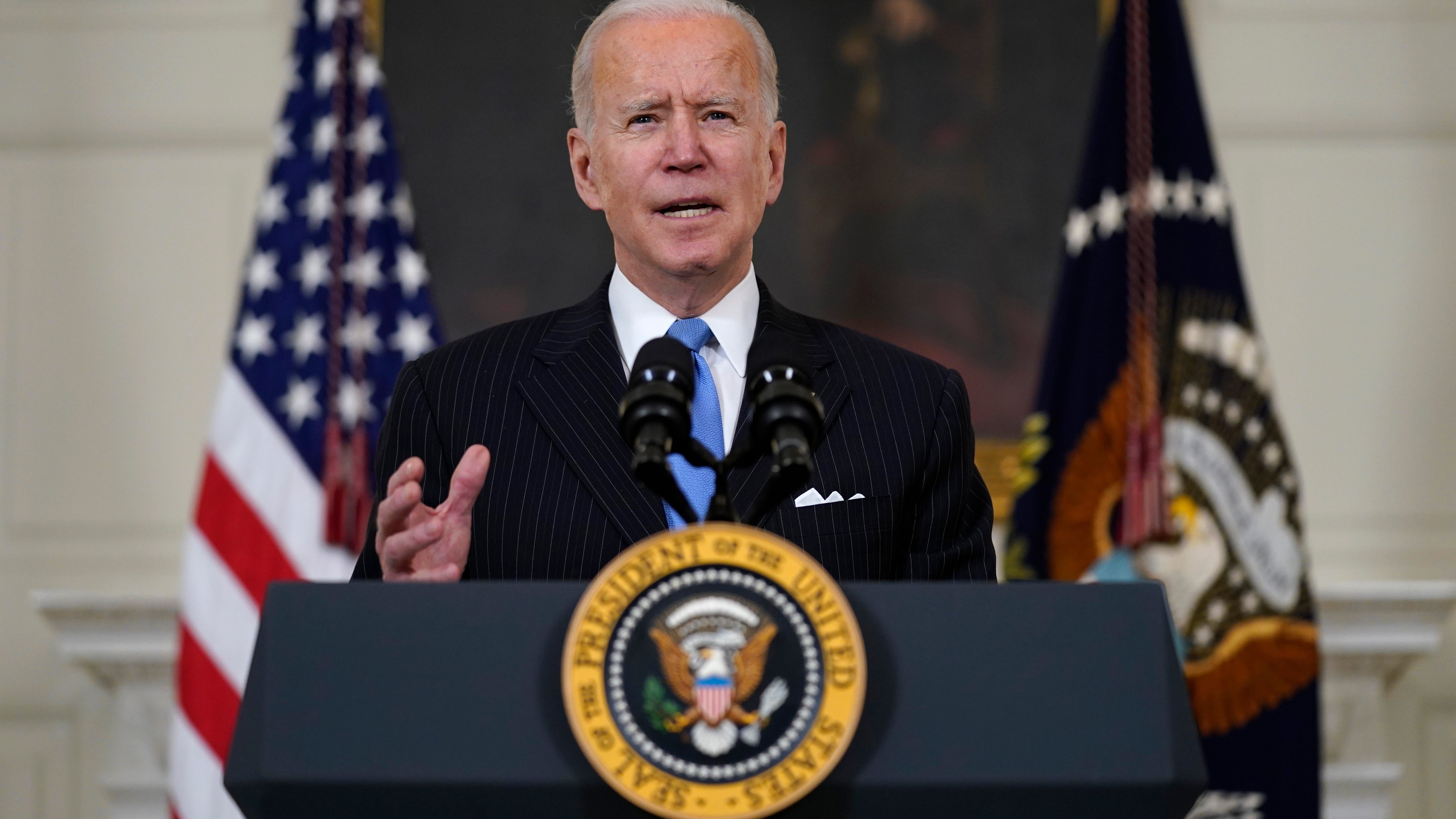 Biden vows enough vaccine for all US adults by end of May
