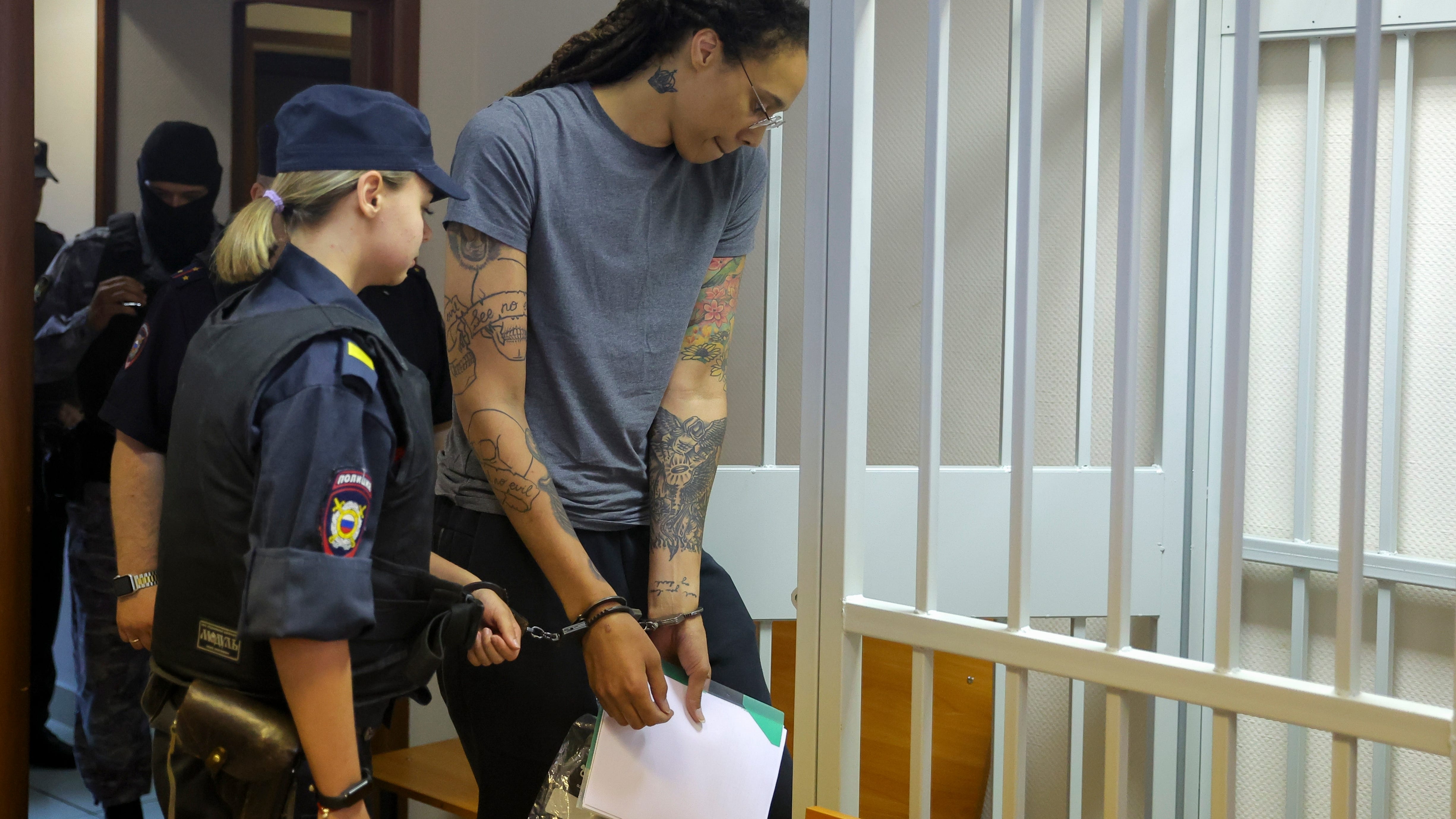 WNBA's Griner convicted at drug trial, sentenced to 9 years