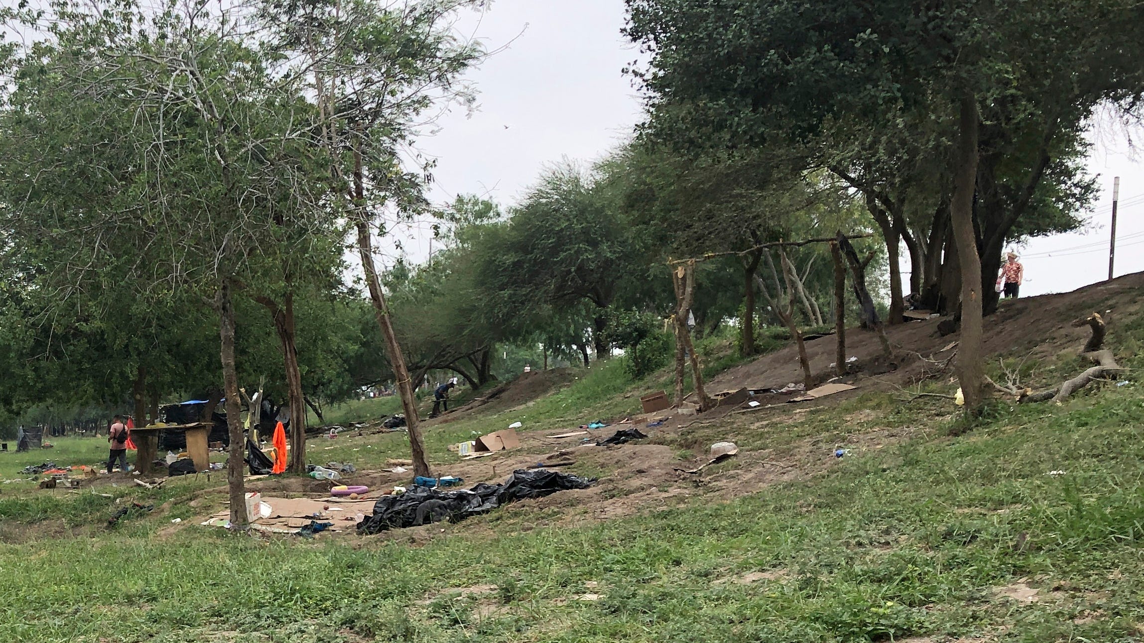 Mexico migrant camp tents torched across border from Texas