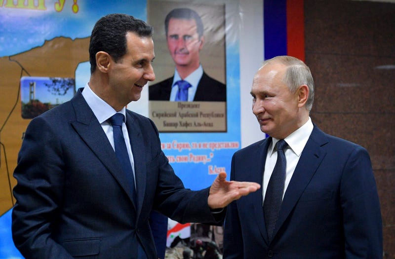 Russia Ukraine War Syria Fighters