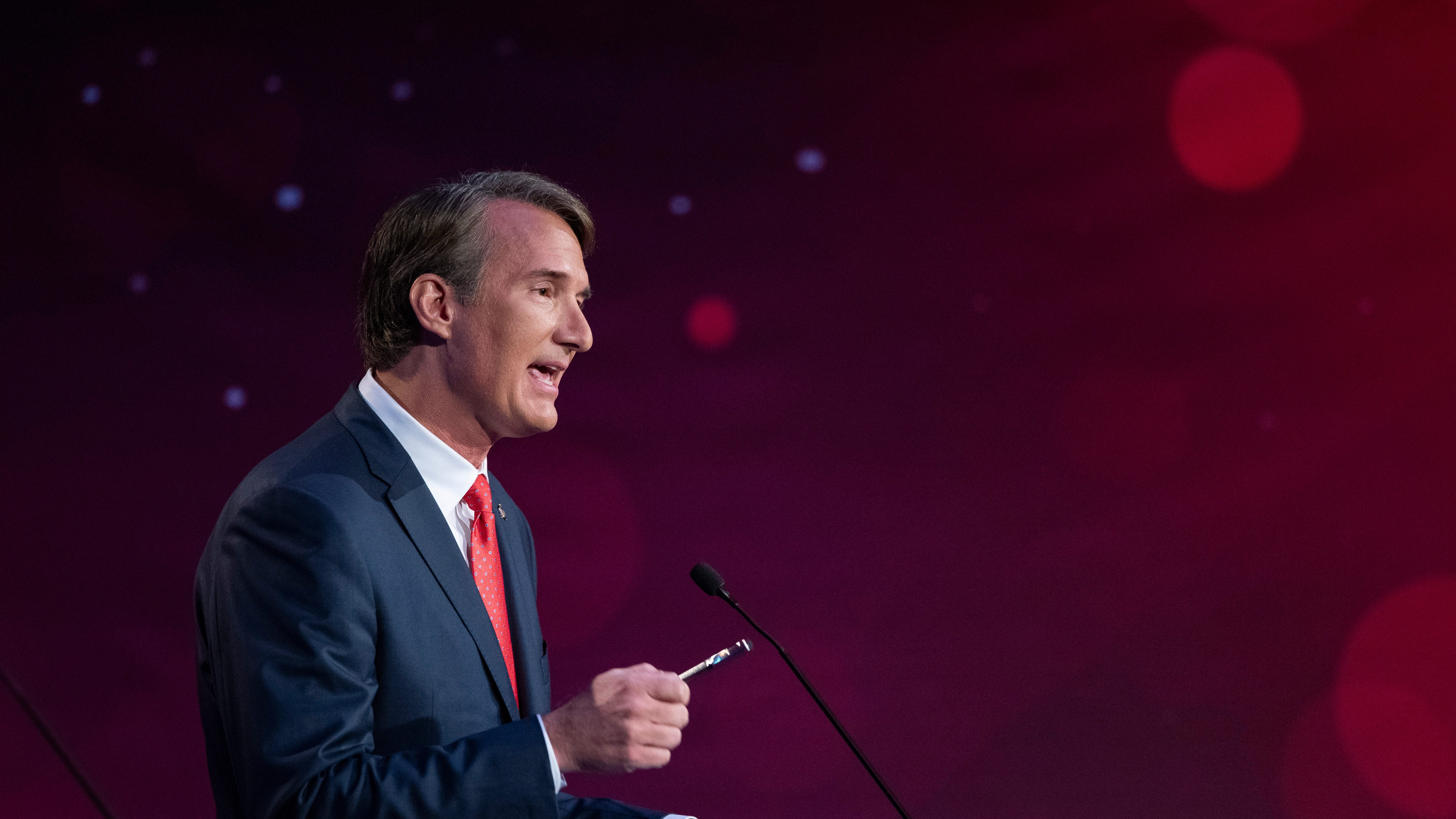 Trump's false election claims in focus in Va. governor race