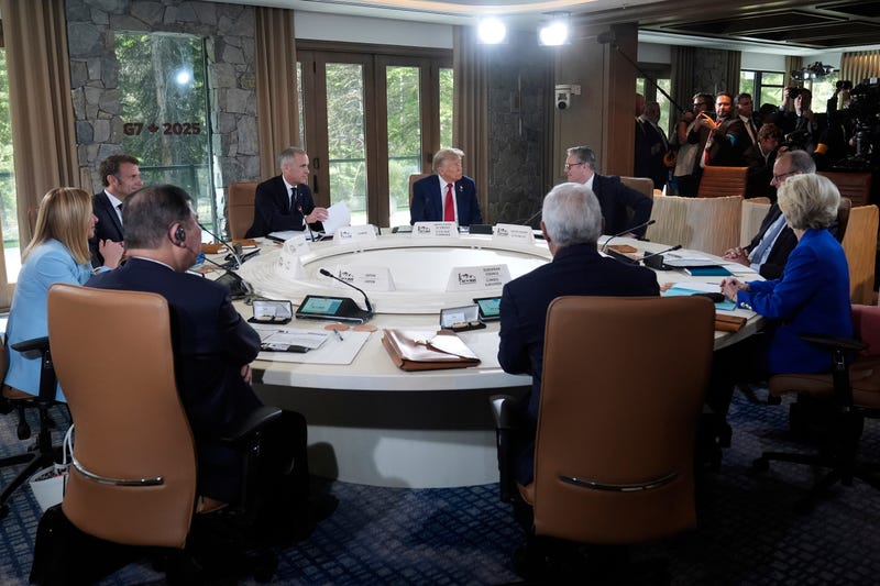 APTOPIX Canada Trump G7 Summit
