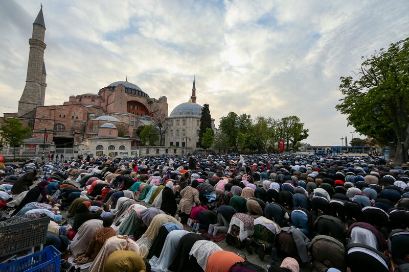APTOPIX Turkey Eid al-Fitr